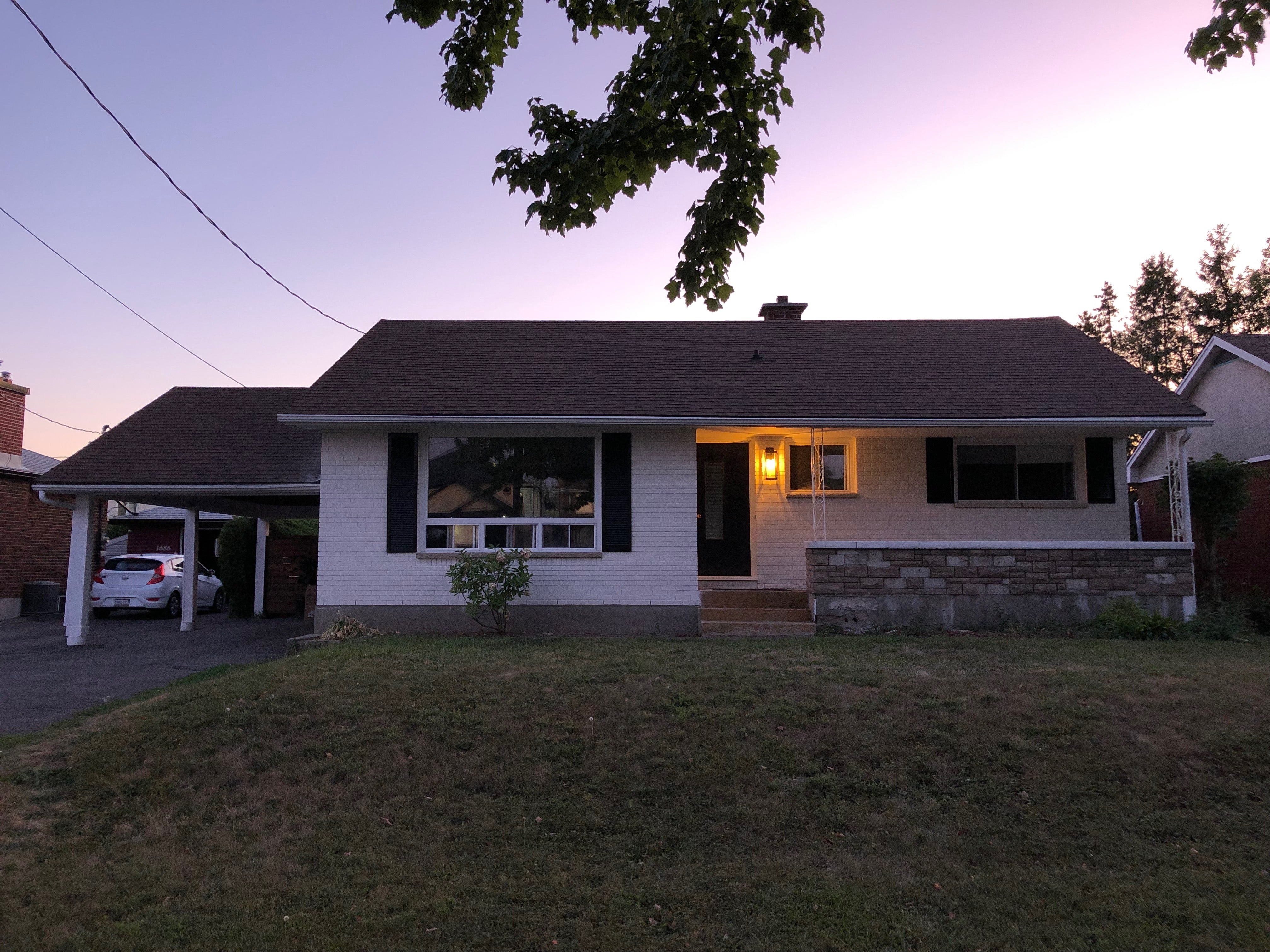 Painting our Red Brick House White MaisonBlonde