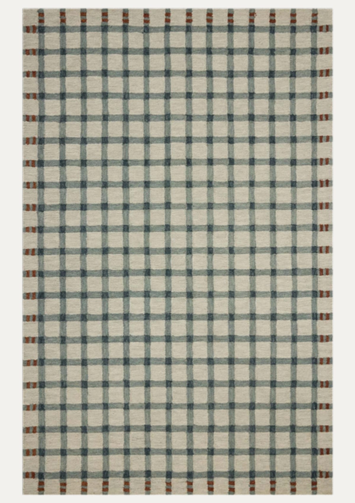 Waylon Spa/Brick Rug | Magnolia Home by Joanna Gaines × Loloi