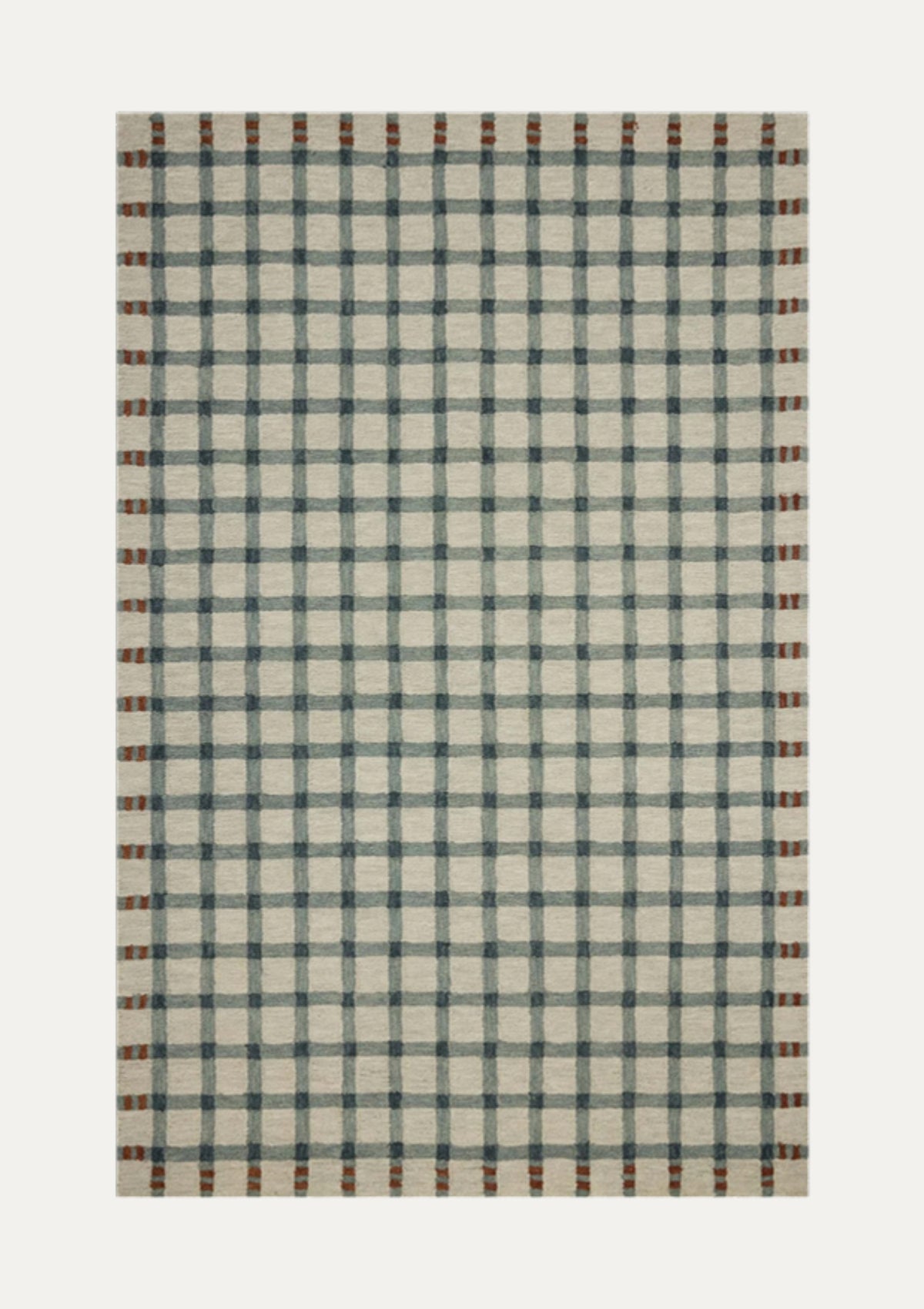 Waylon Spa/Brick Rug | Magnolia Home by Joanna Gaines × Loloi
