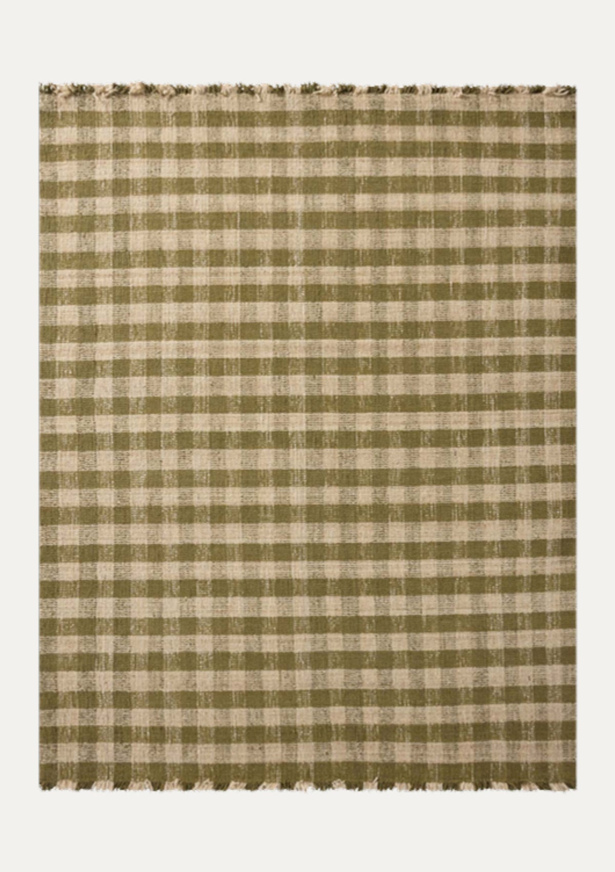 Merritt Oatmeal/Olive Rug | Magnolia Home by Joanna Gaines × Loloi