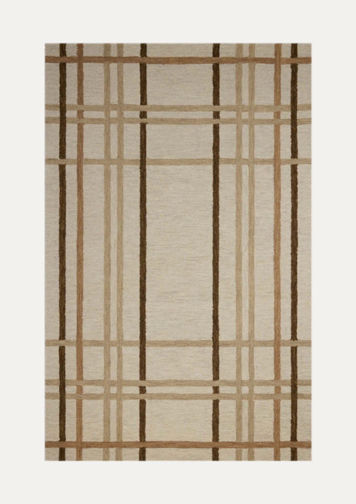 Waylon Natural/Bark Rug | Magnolia Home by Joanna Gaines × Loloi