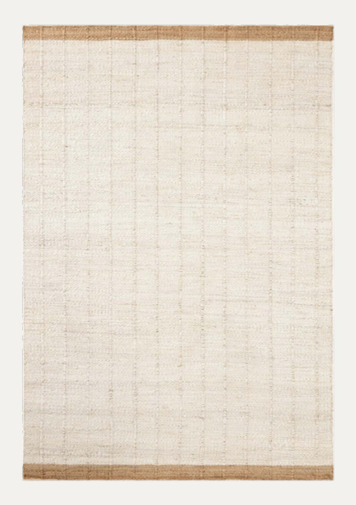 Laken Ivory/Natural Rug | Magnolia Home by Joanna Gaines × Loloi