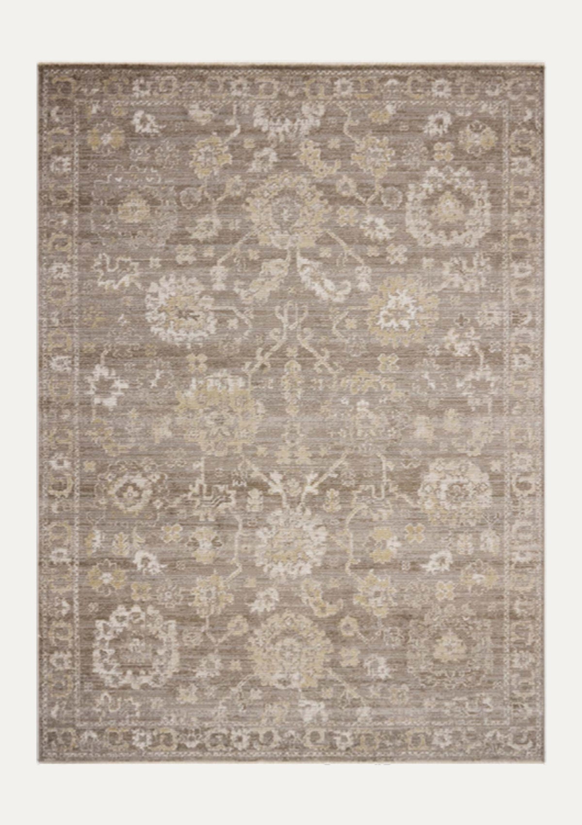 Pace Taupe/Wheat Rug | Magnolia Home by Joanna Gaines × Loloi
