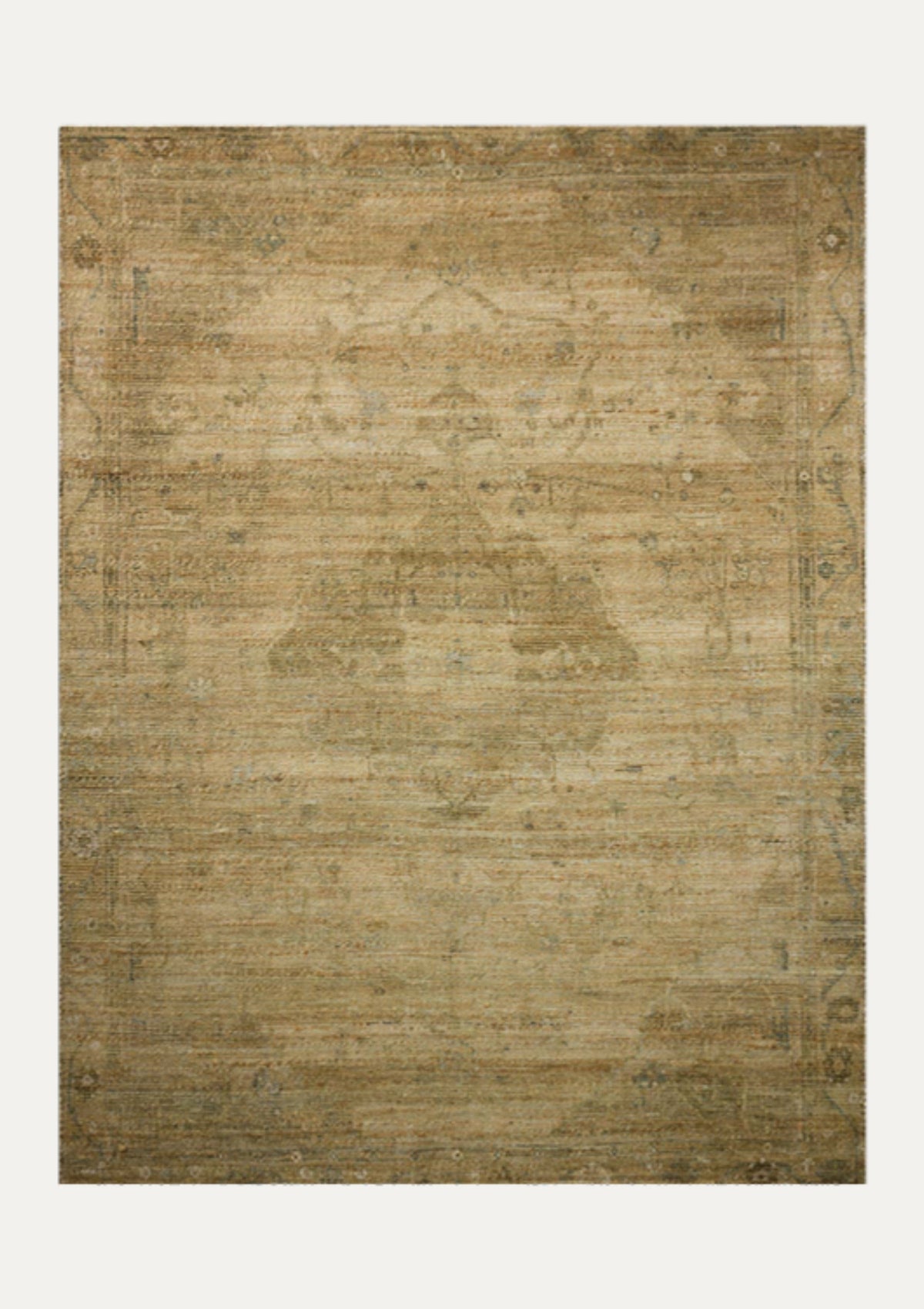 Oakley Oatmeal/Stone Rug | Magnolia Home by Joanna Gaines × Loloi