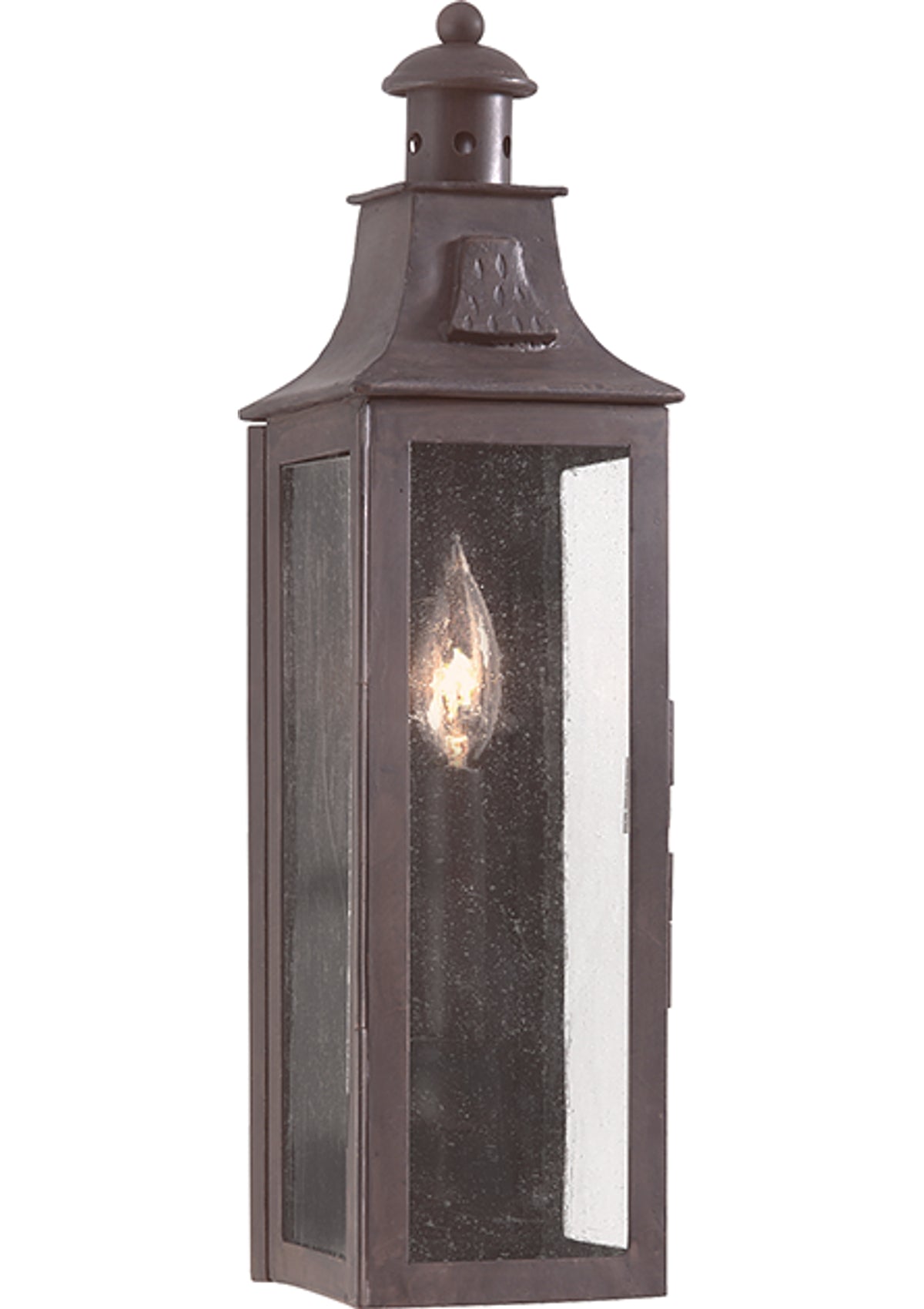 Newton Exterior Wall Sconce – Soft Off Black, 5" W