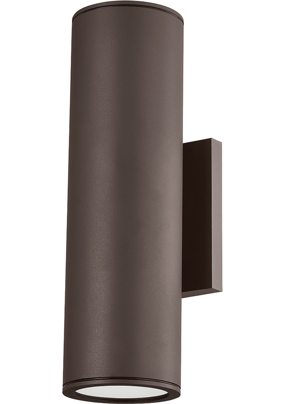 Perry Exterior Wall Sconce – Textured Bronze, 4.5" W x 14.5" H