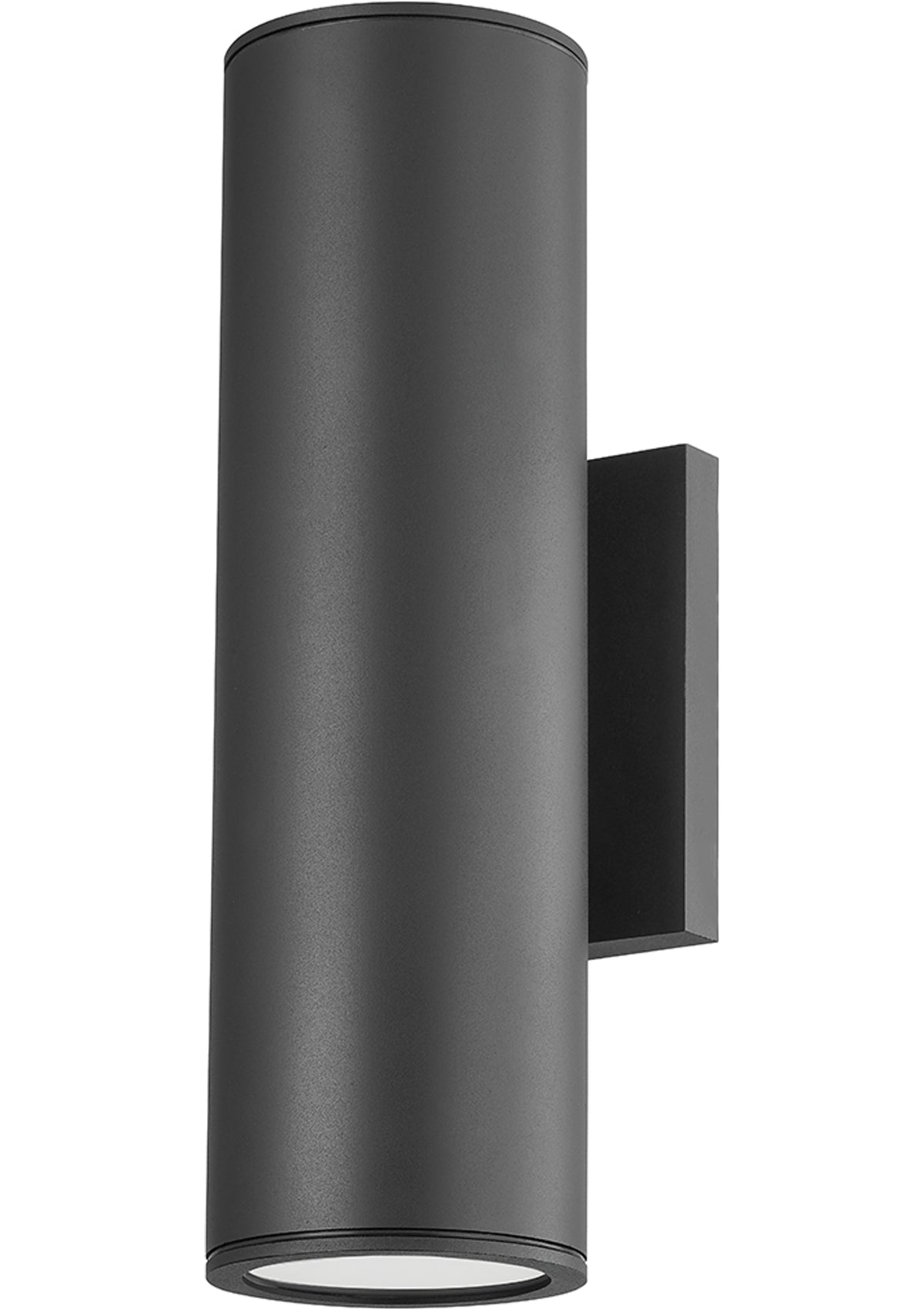 Perry Exterior Wall Sconce – Texture Black, 4.5" W x 14.5" H