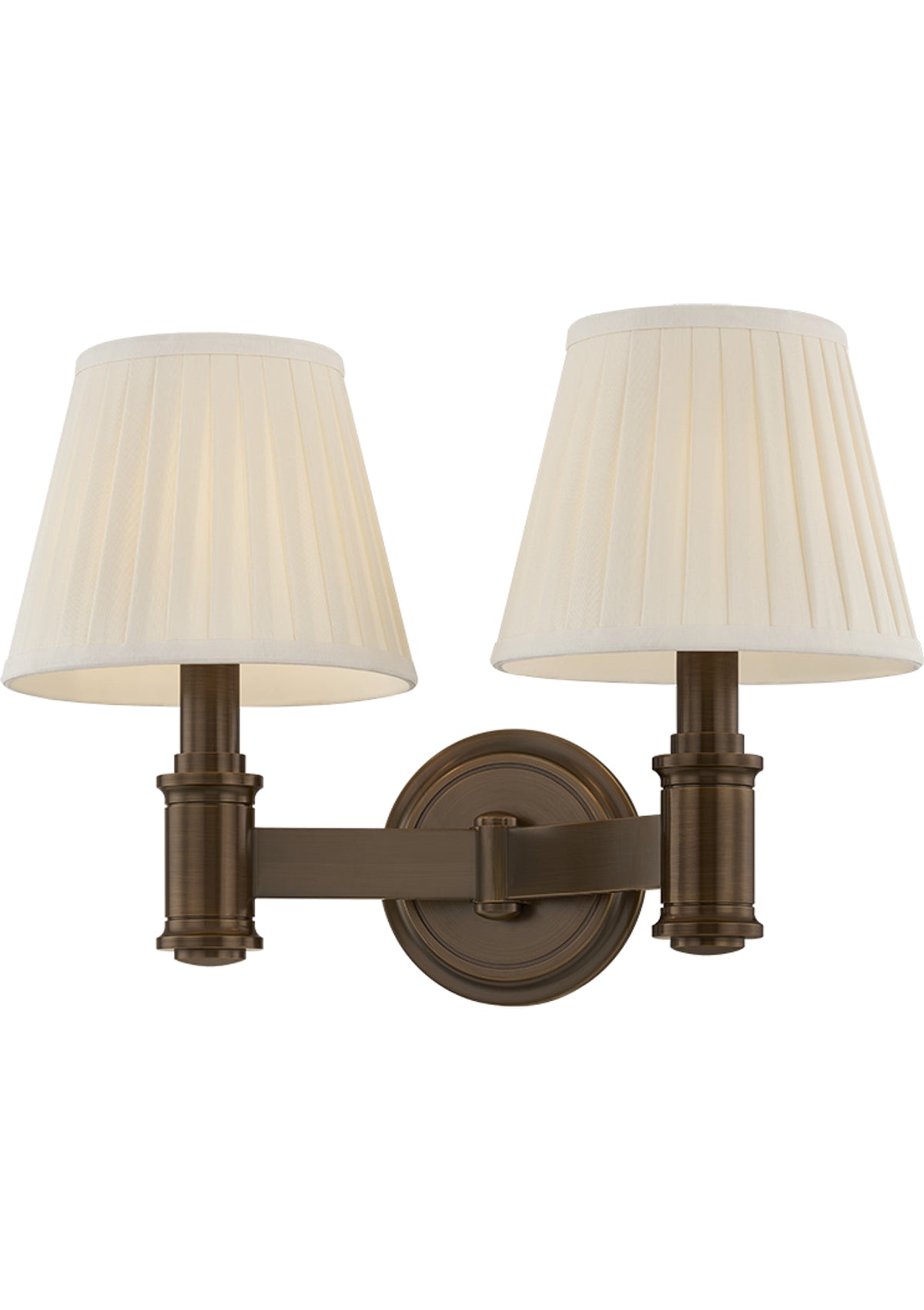 Woodland Park Wall Sconce – Old World Brass, 15" W