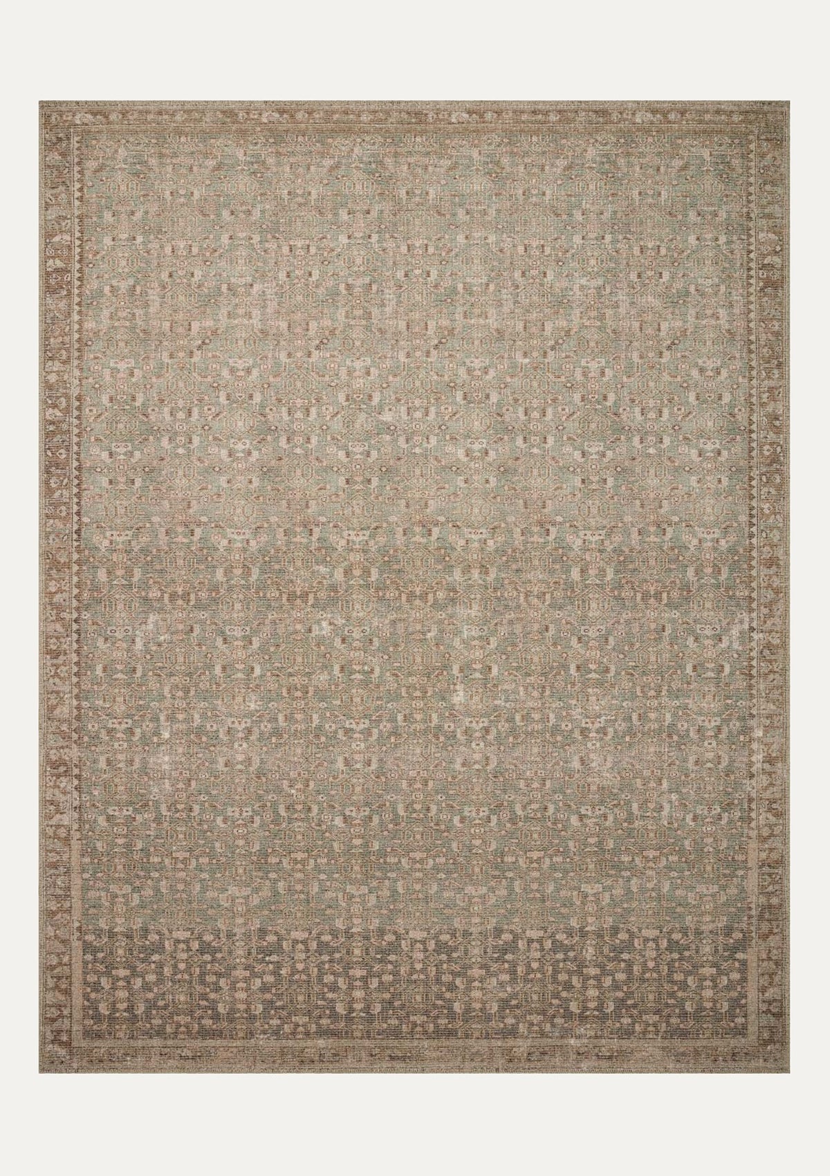 Aubrey Sage/Bark Rug