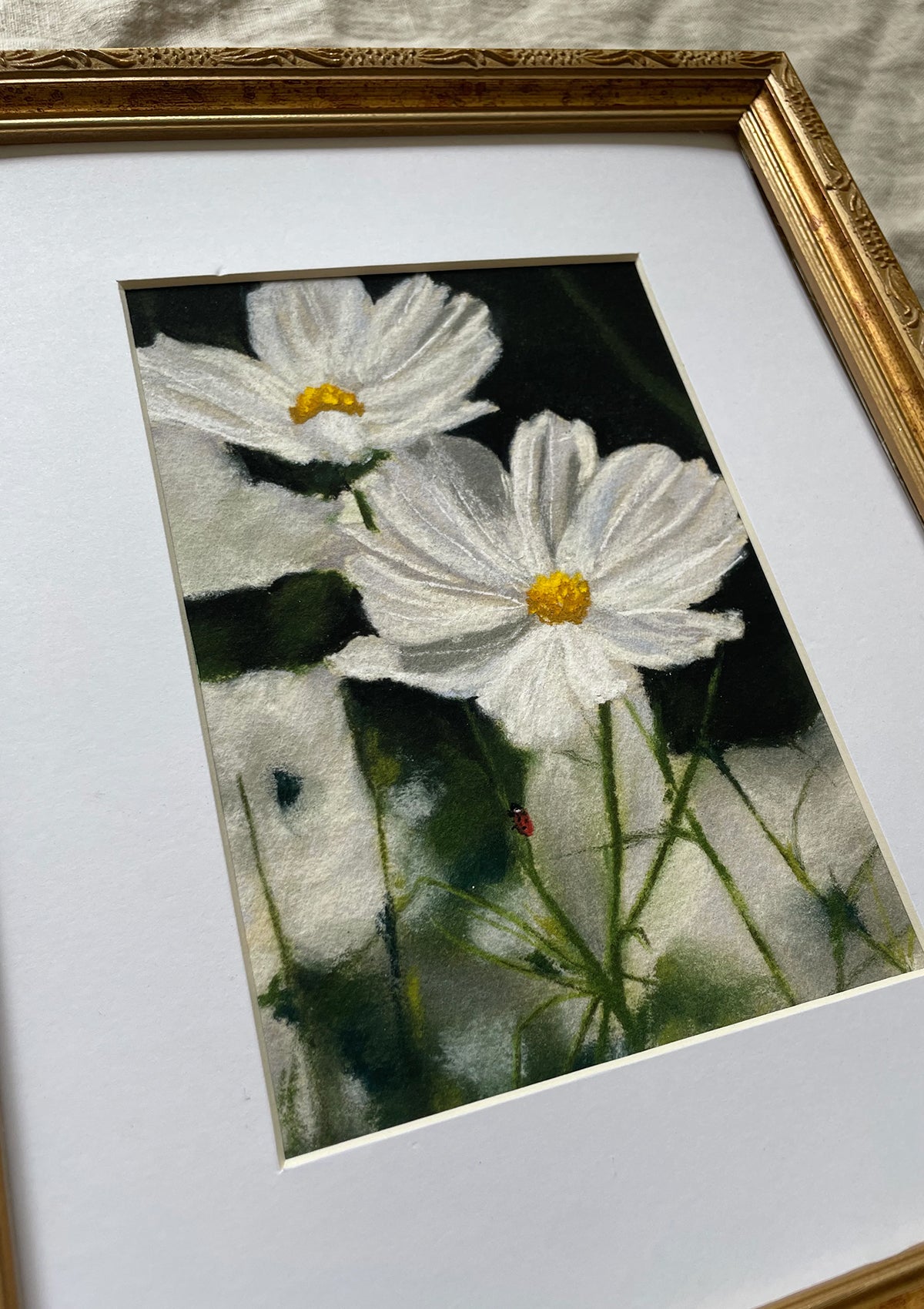 Among the Petals Print