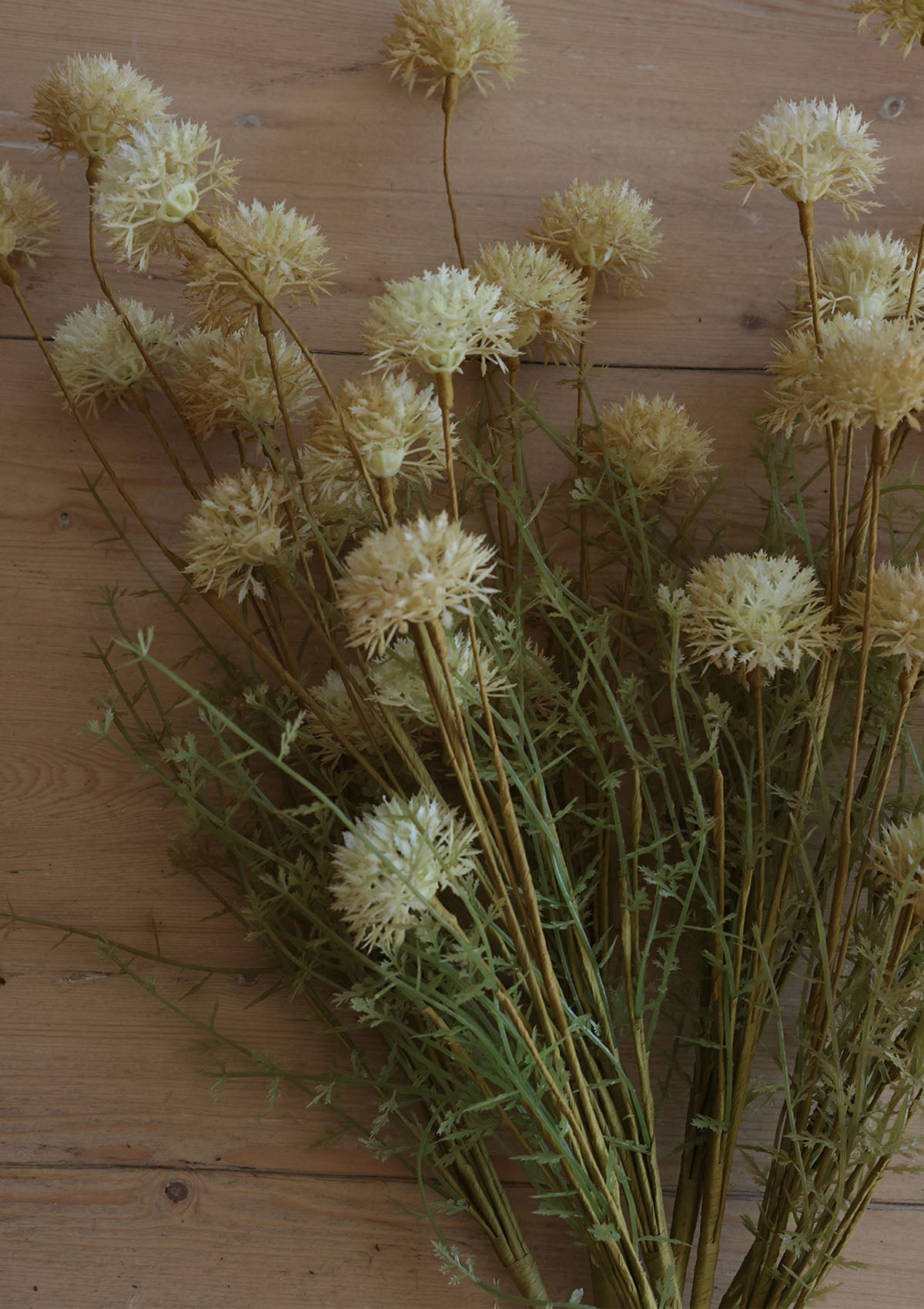 Artificial Melaleuca Cream Stem