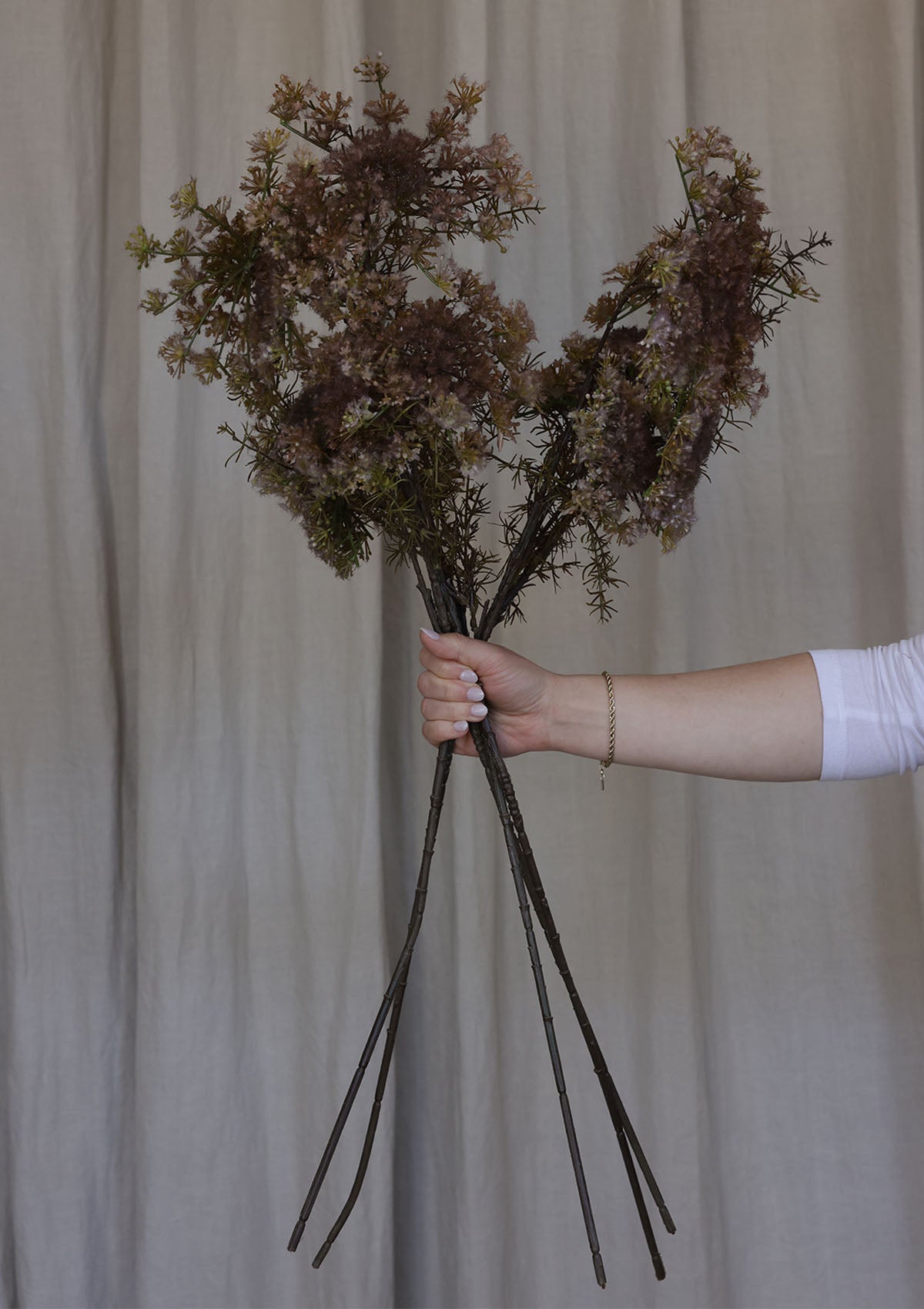 Artificial Queen Anne's Lace Stem