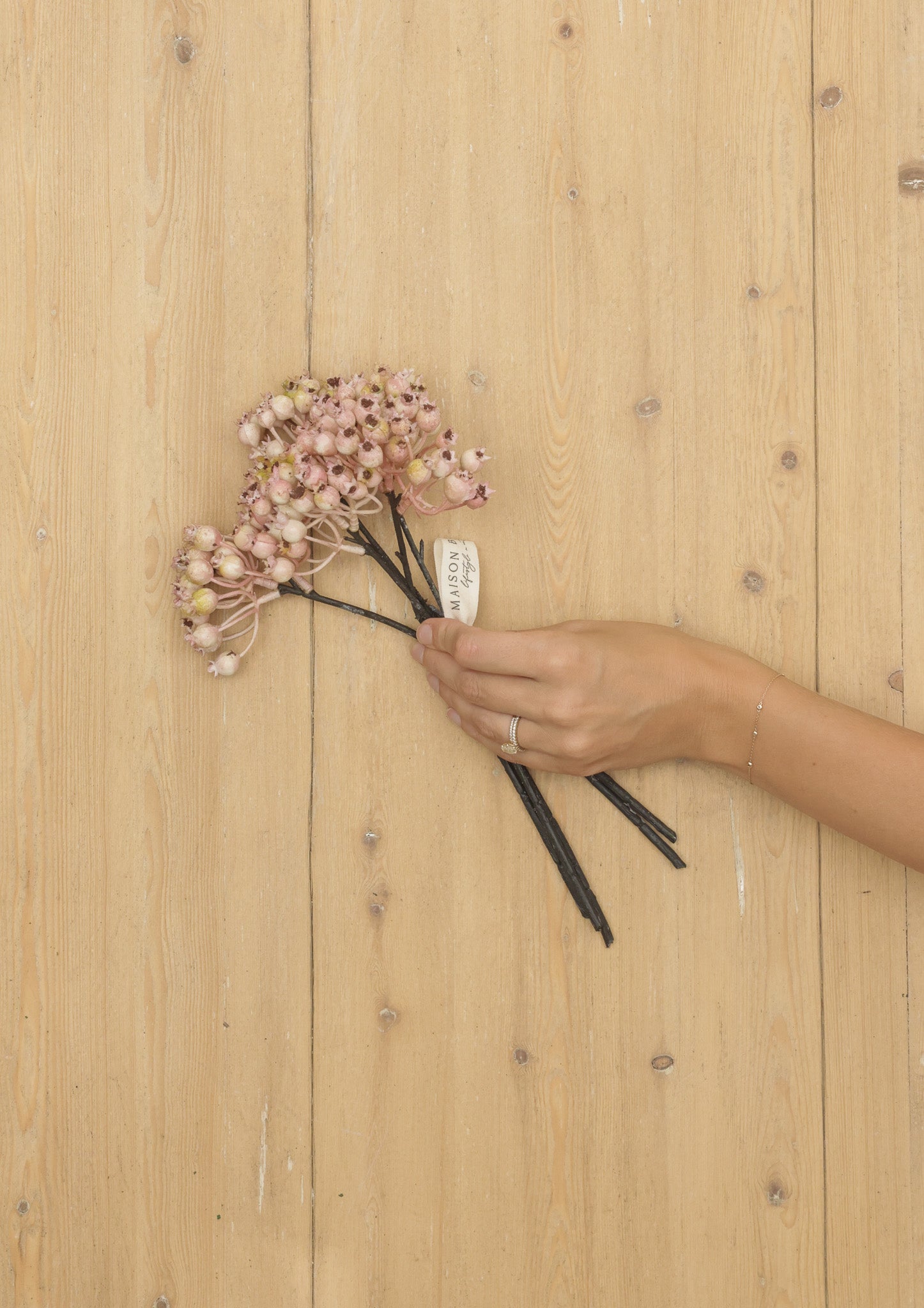Artificial Rosehip Bunch