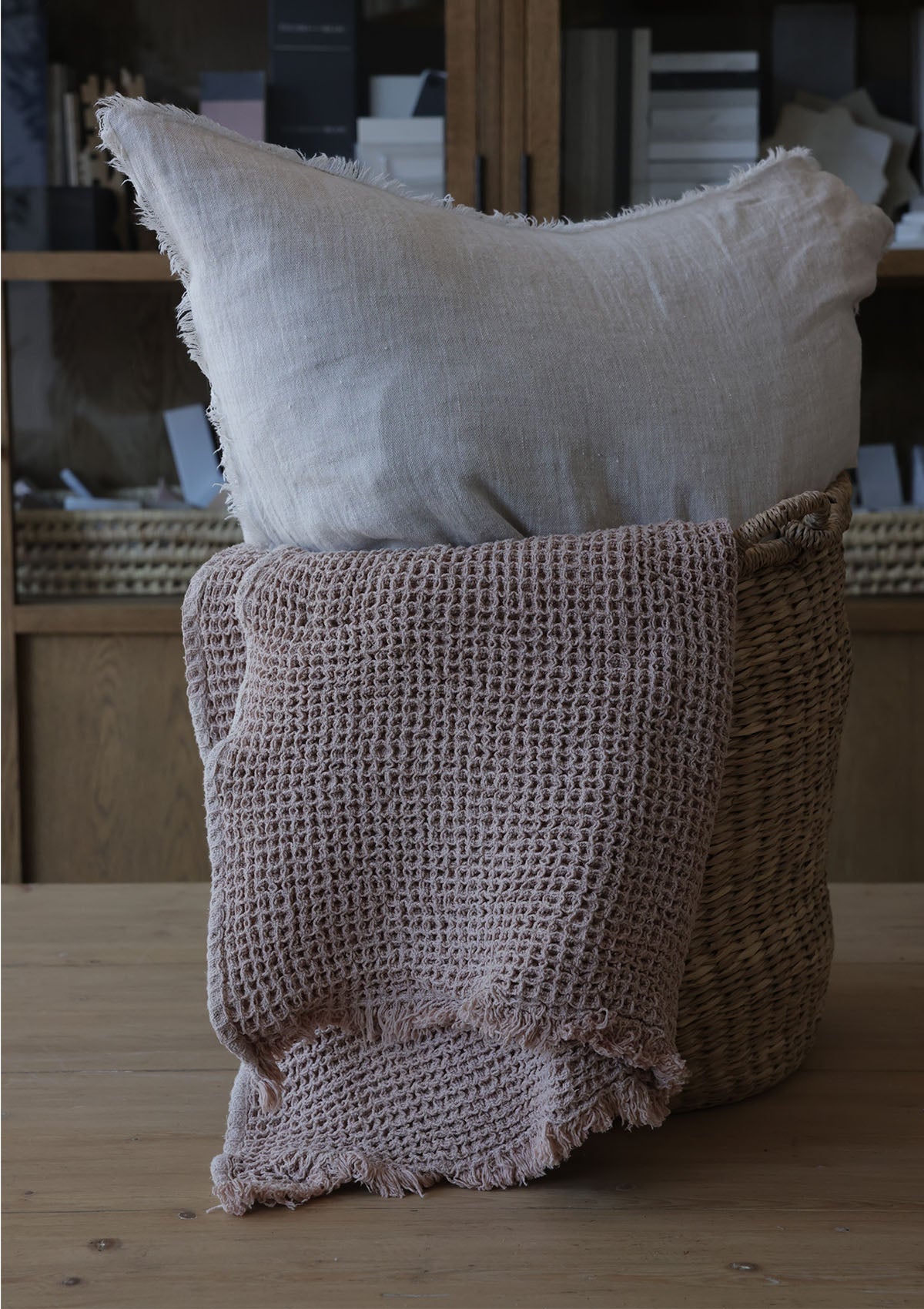 Audrina Waffle Throw