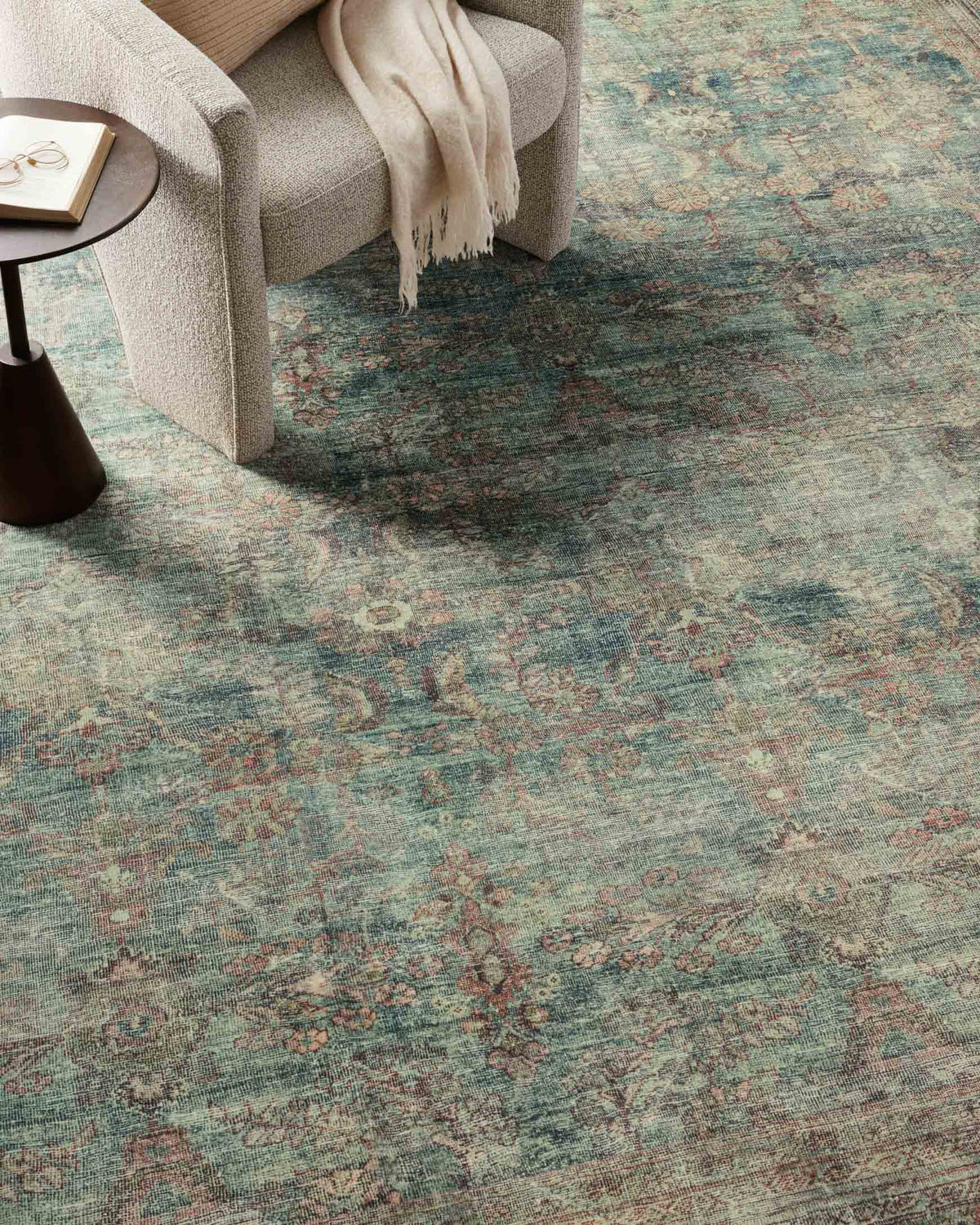Banks Ocean/Spice Rug – detail