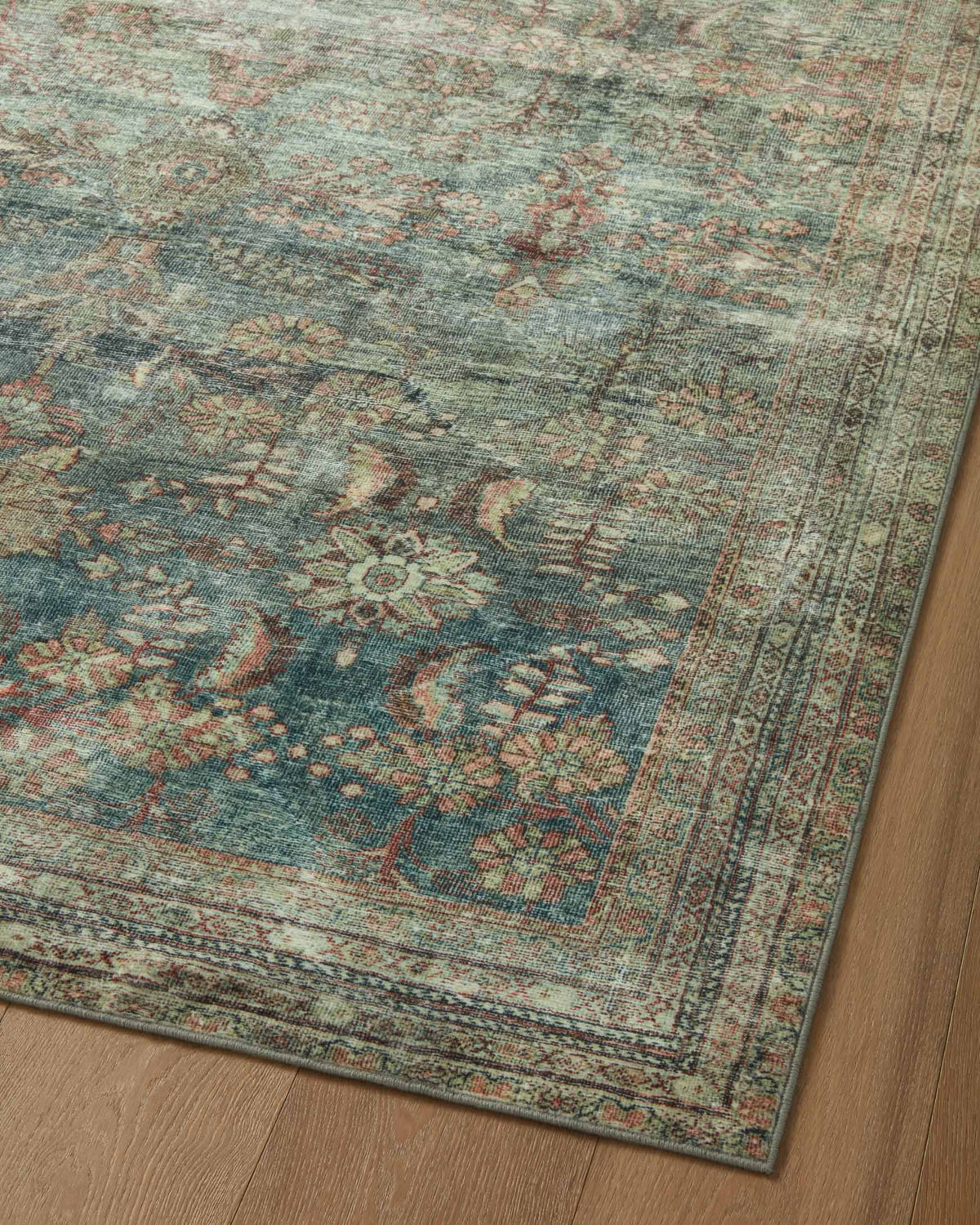 Banks Ocean/Spice Rug – detail