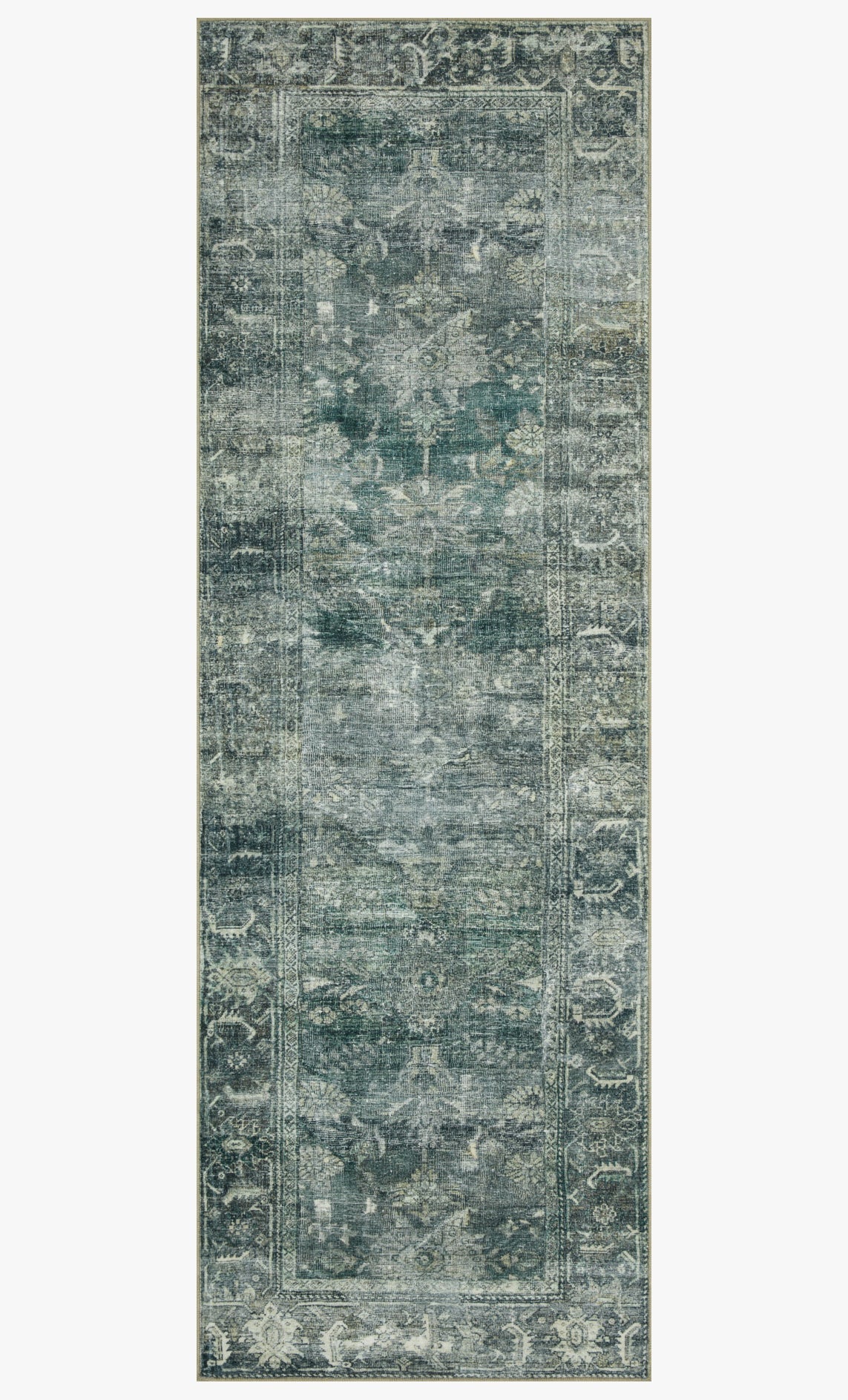 Banks Blue/Lagoon Rug – alternate view