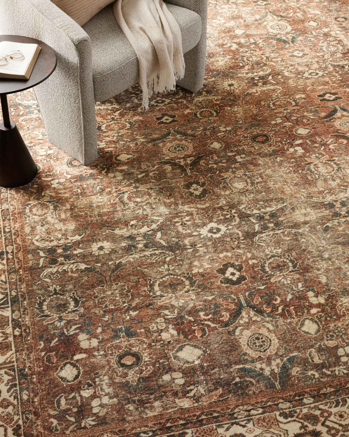 Banks Brick/Ivory Rug – detail
