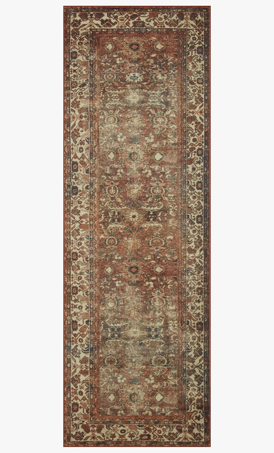 Banks Brick/Ivory Rug – alternate view