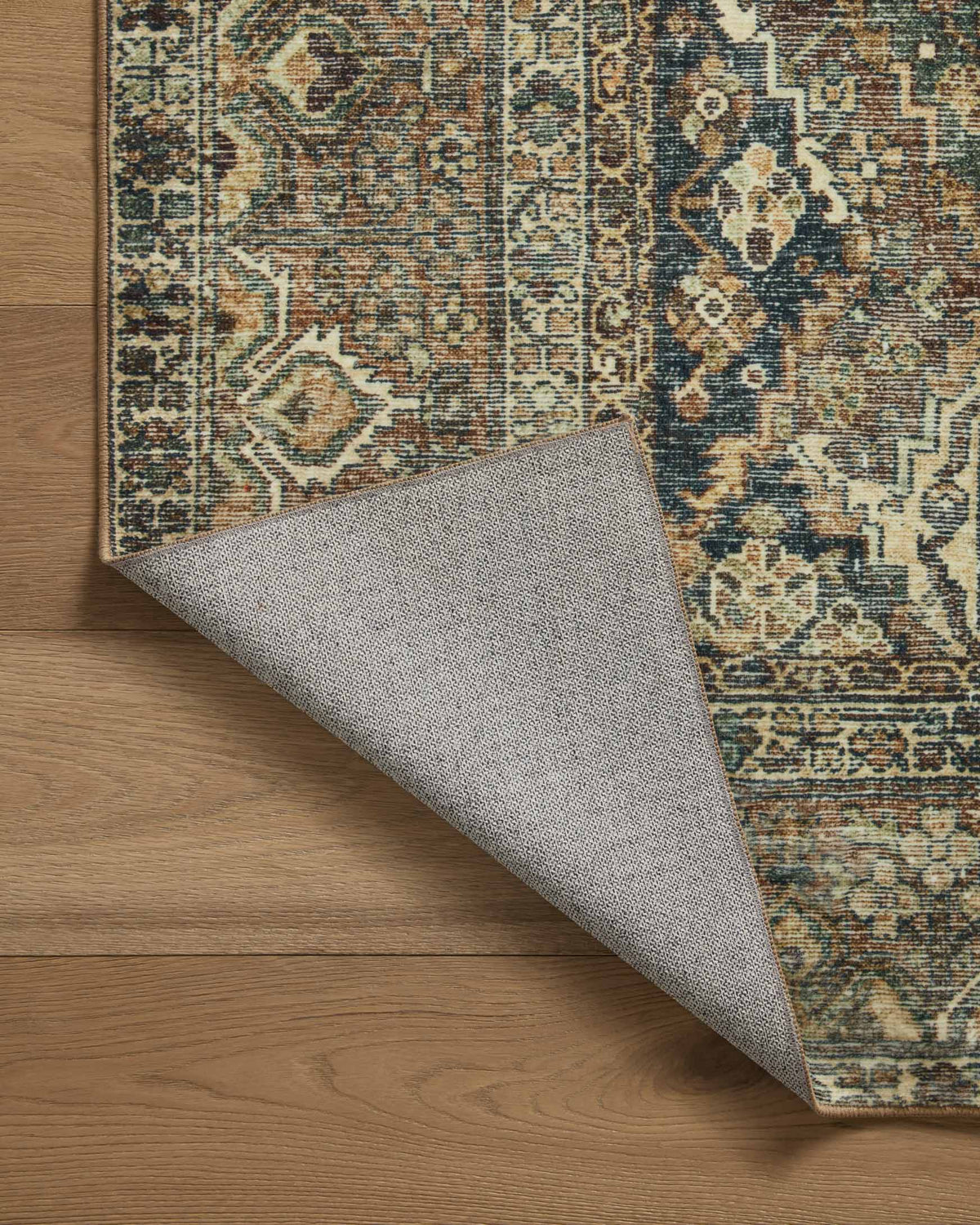 Banks Spice/Blue Rug – detail