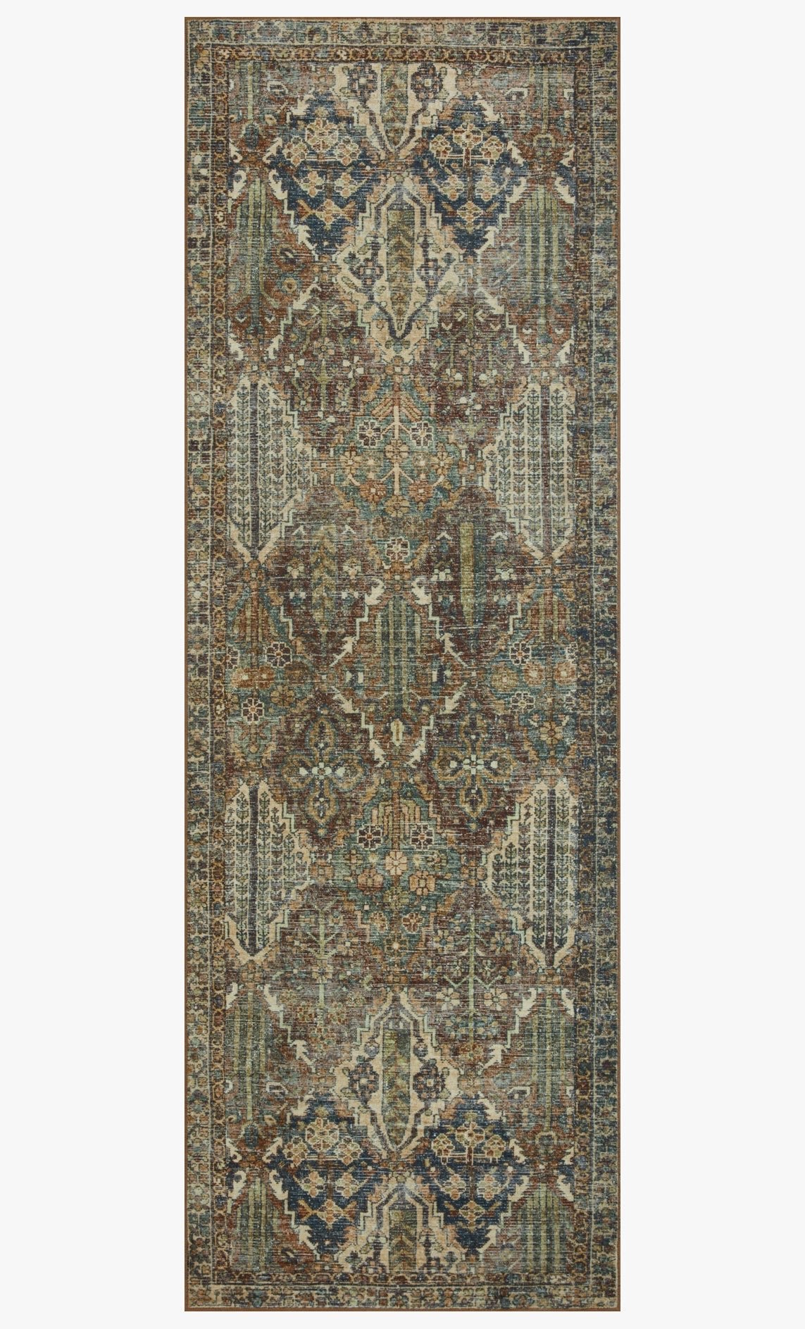 Banks Spice/Blue Rug – alternate view