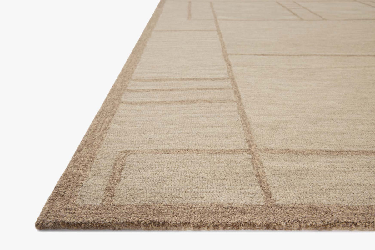Barrow Beige/Taupe Rug – corner detail