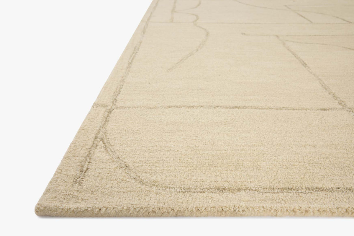 Barrow Ivory/Taupe Rug – corner detail