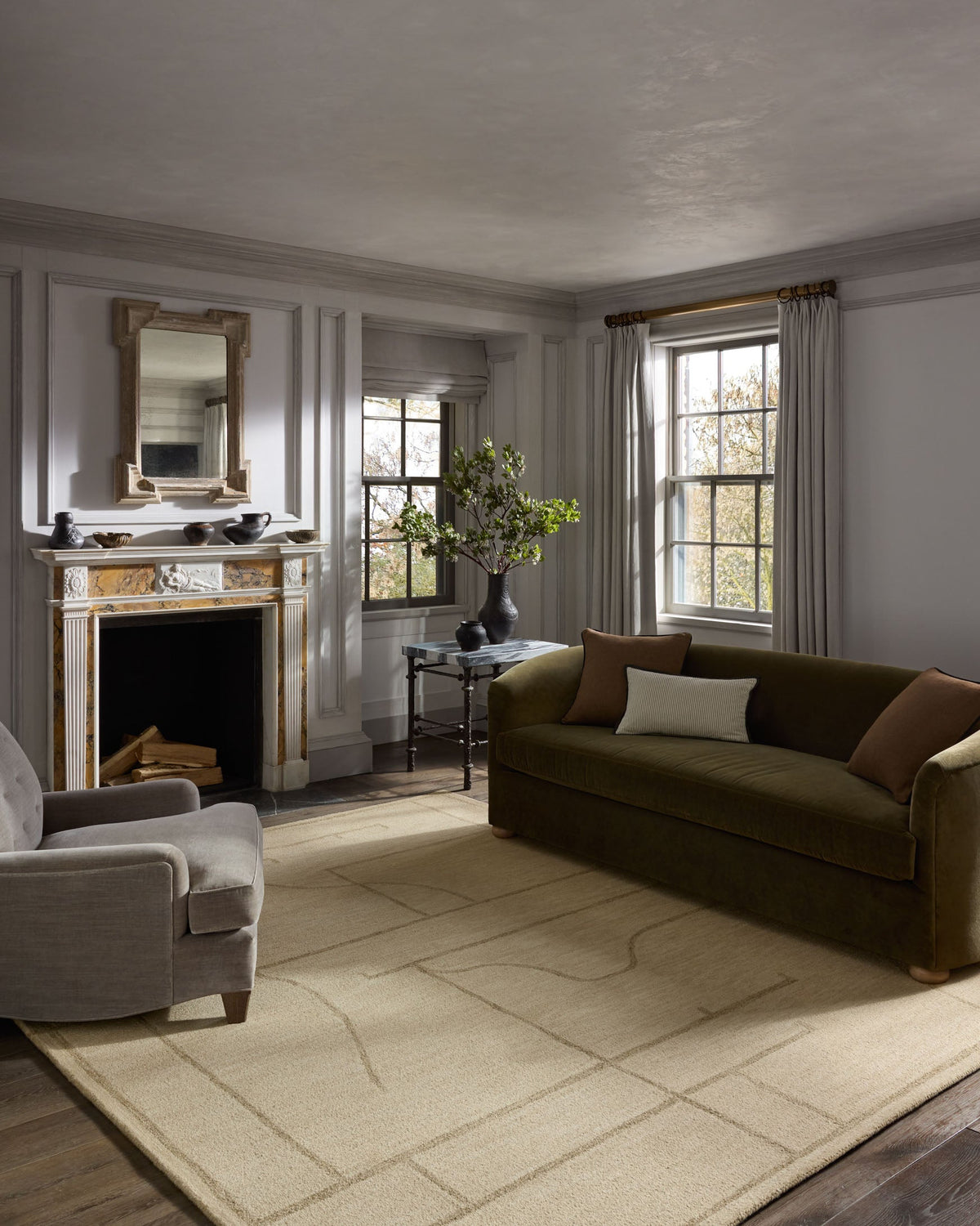 Barrow Ivory/Taupe Rug – room scene