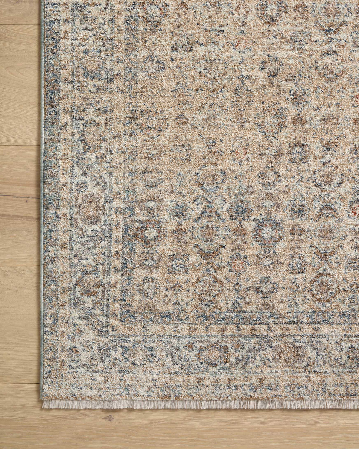 Blake Beige Denim Rug – detail