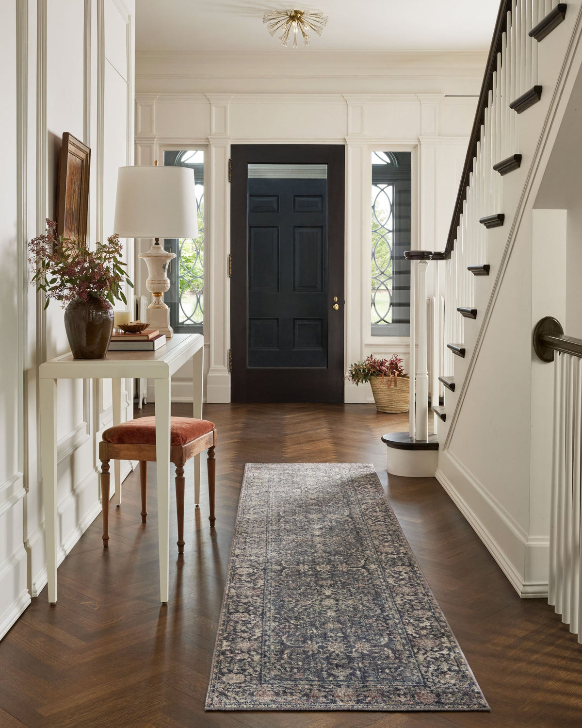 Bradbury Midnight/Multi Rug – detail