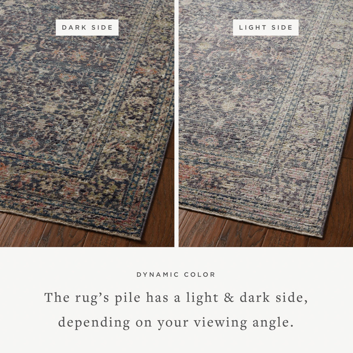 Bradbury Midnight/Multi Rug – detail