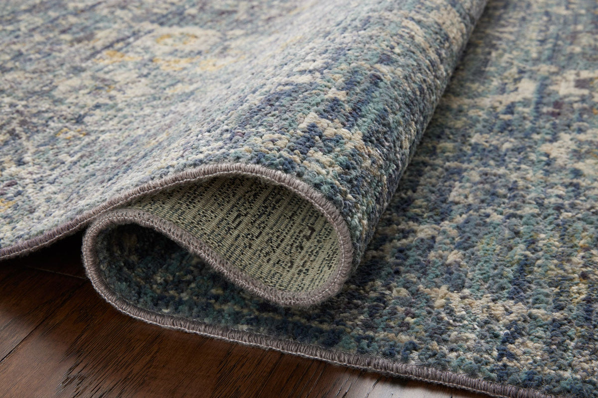 Bradbury Ocean/Gold Rug – detail