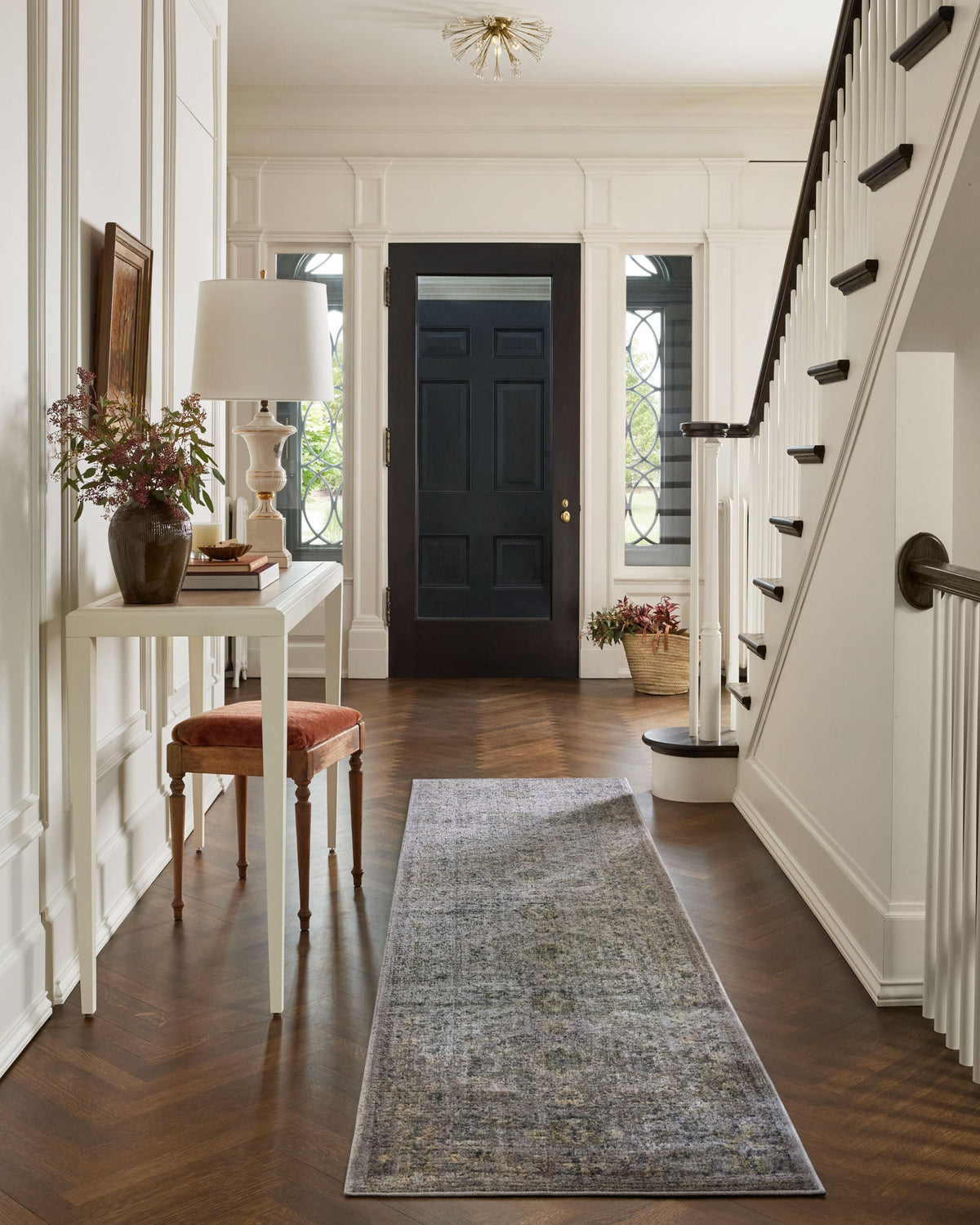 Bradbury Grey/Multi Rug – detail