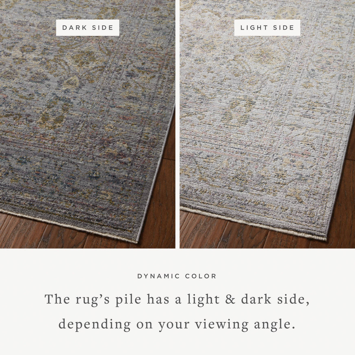 Bradbury Grey/Multi Rug – detail