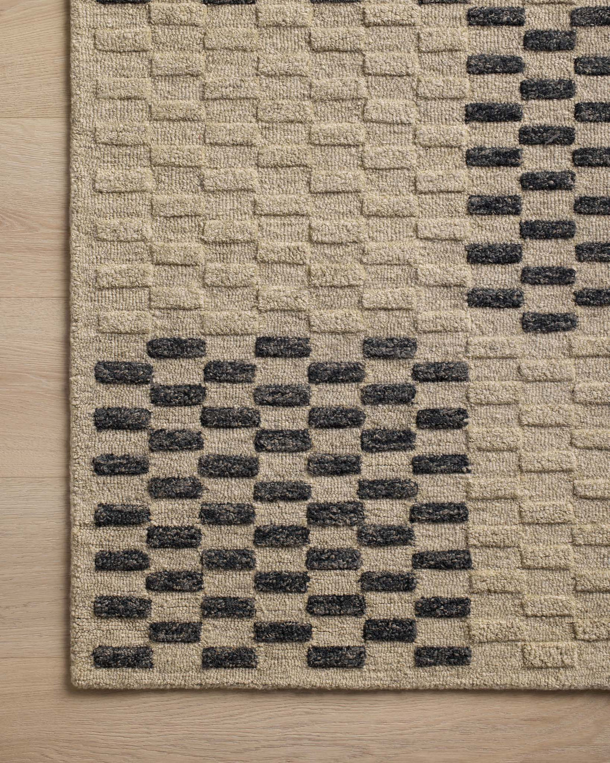 Bradley Beige/Midnight Rug – detail