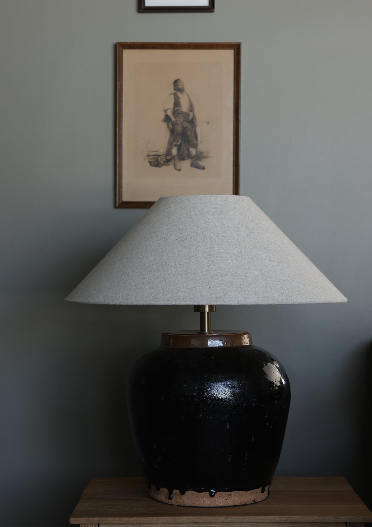 Barett Vintage Pot Table Lamp