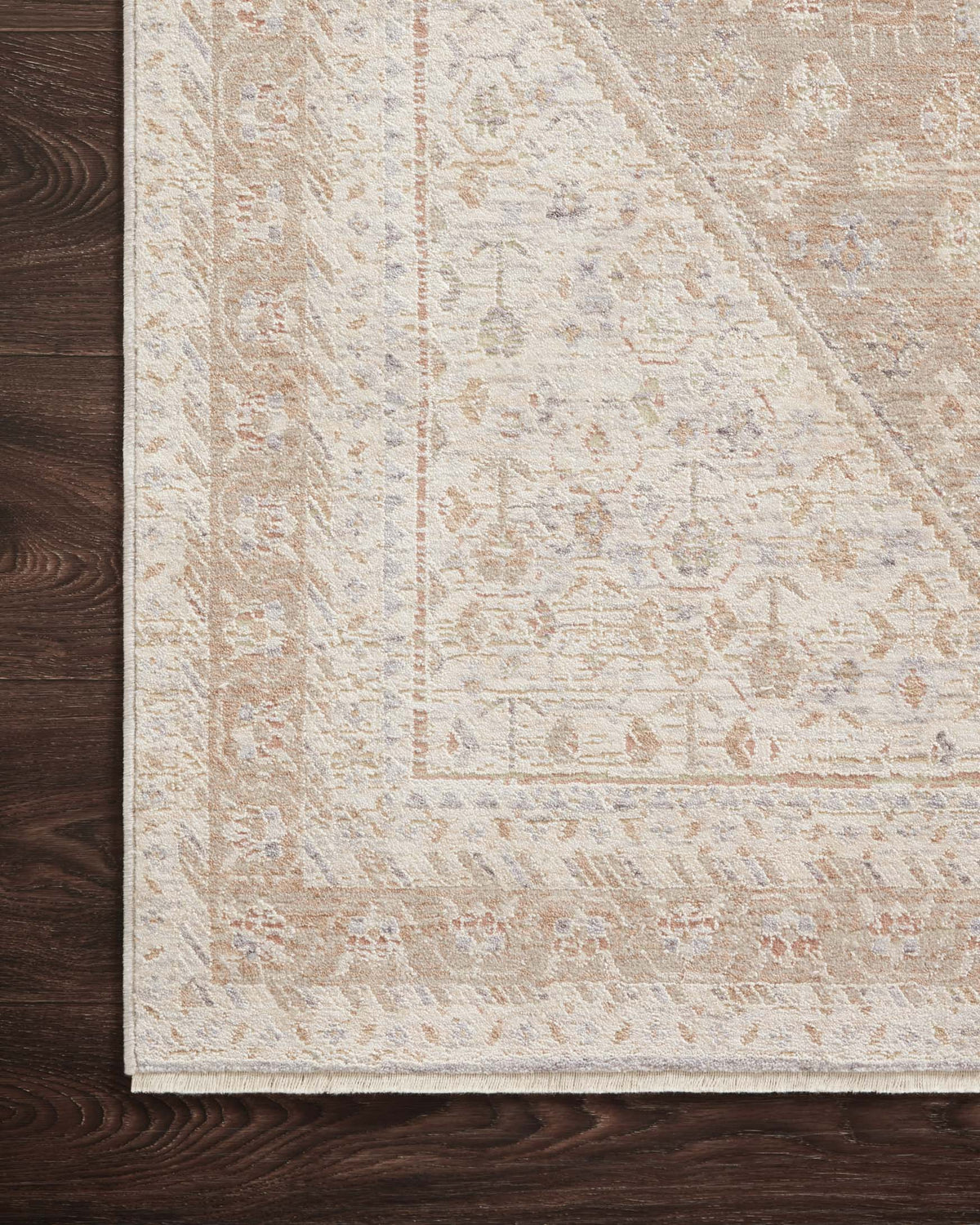 Carlisle Taupe/Ivory Rug – detail