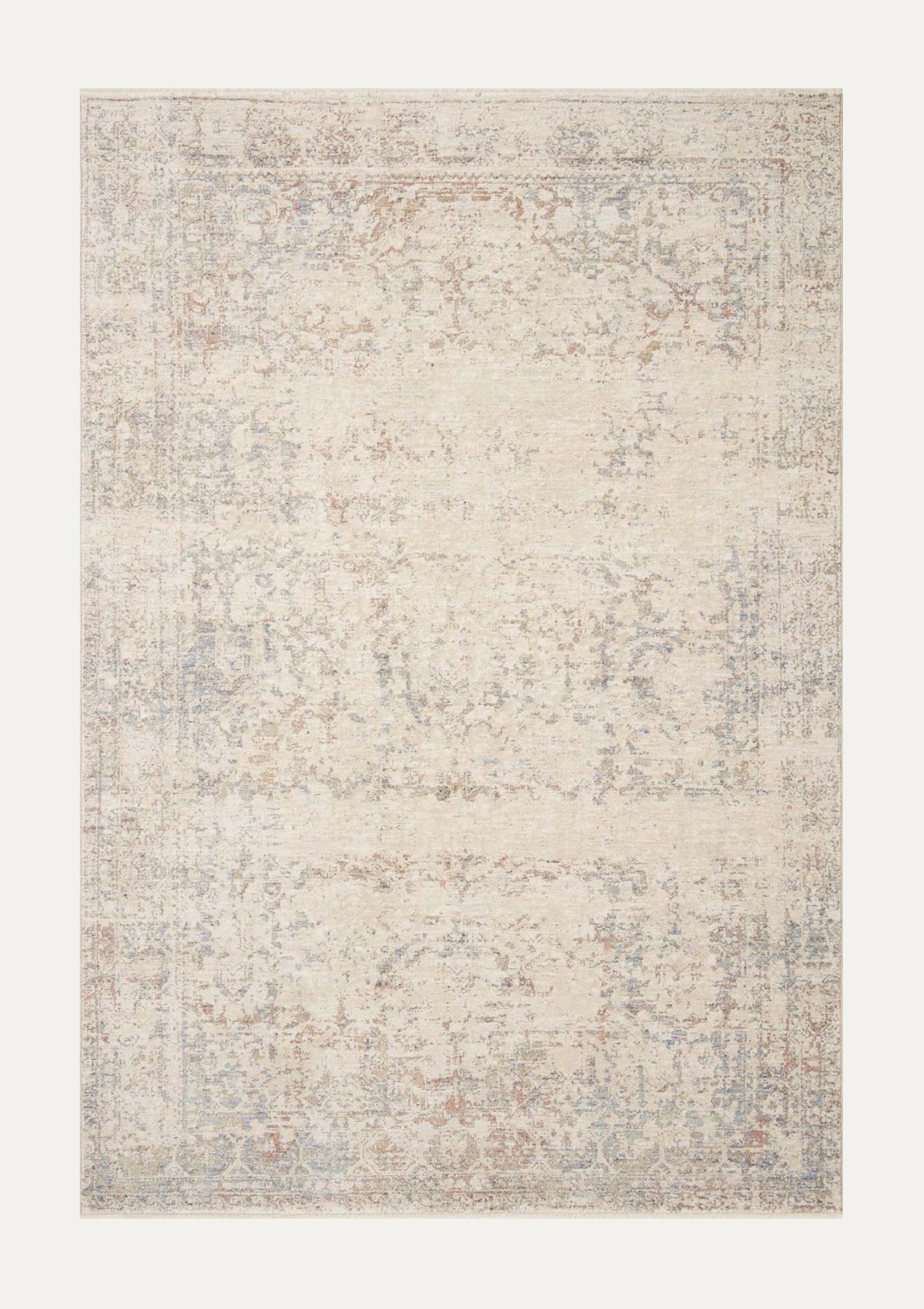 Carlisle Ivory/Multi Rug | Magnolia Home by Joanna Gaines × Loloi