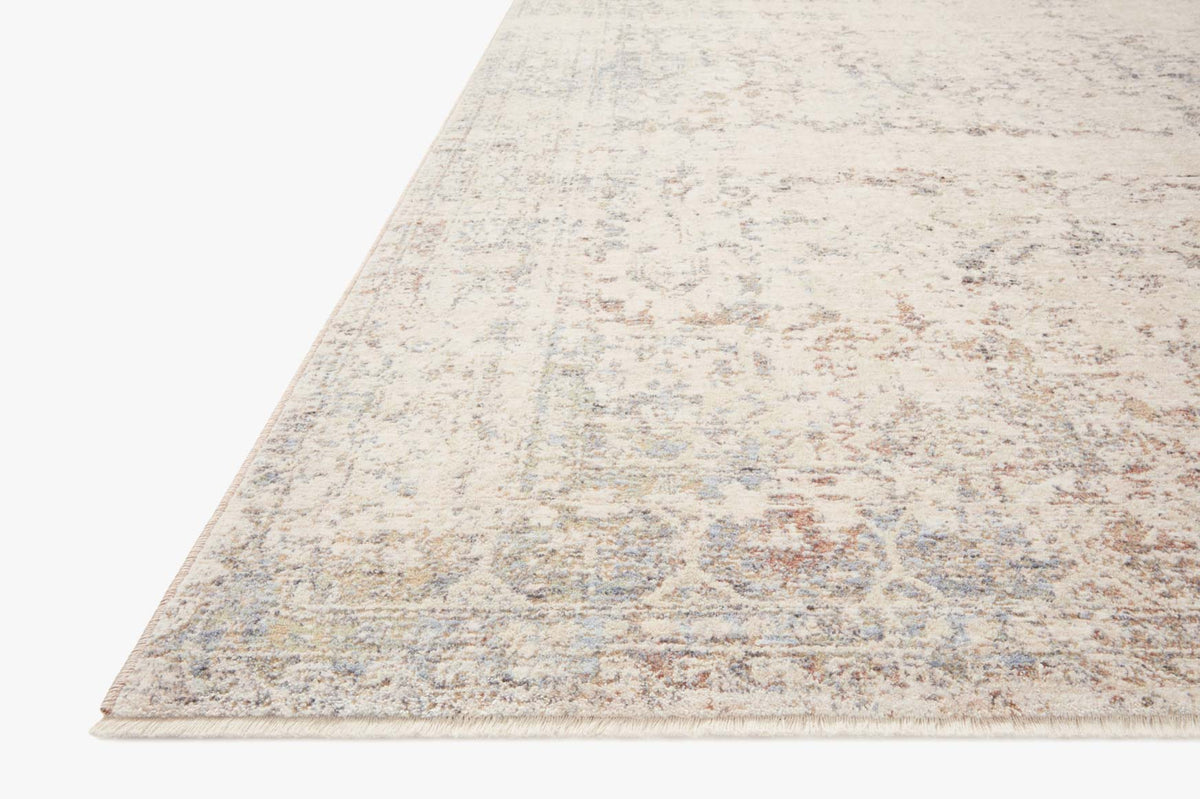 Carlisle Ivory/Multi Rug – corner detail