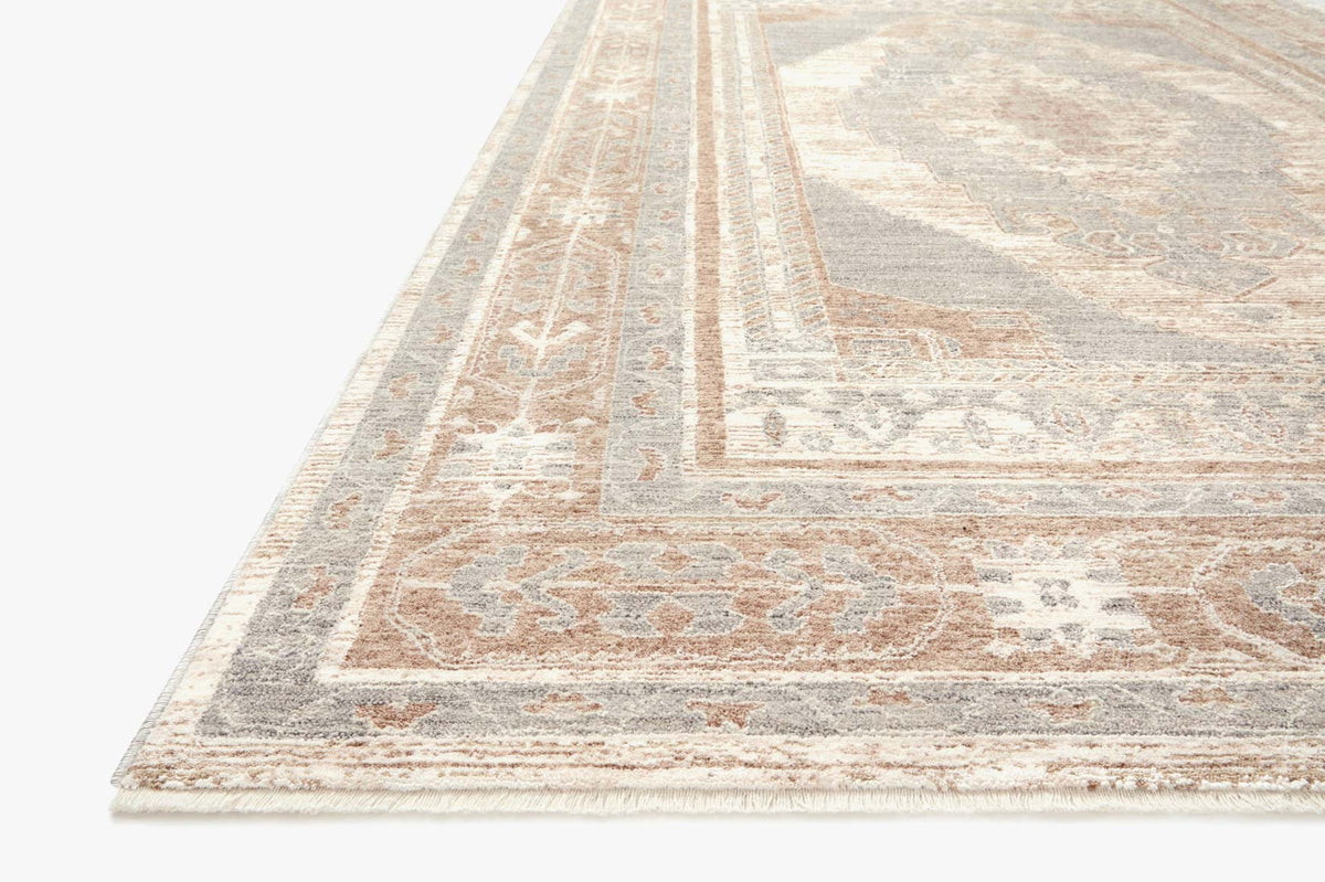 Carlisle Slate/Taupe Rug – corner detail