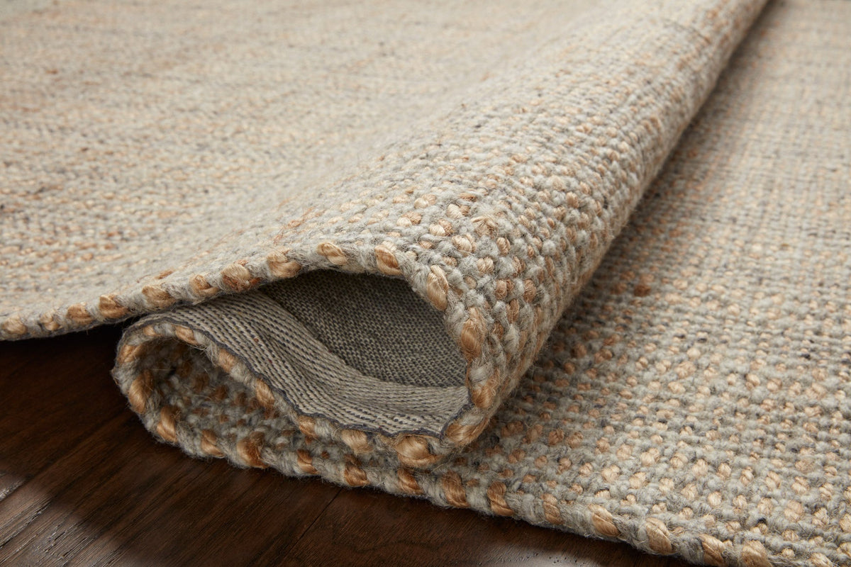 Cornwall Lt Grey/Natural Rug – detail