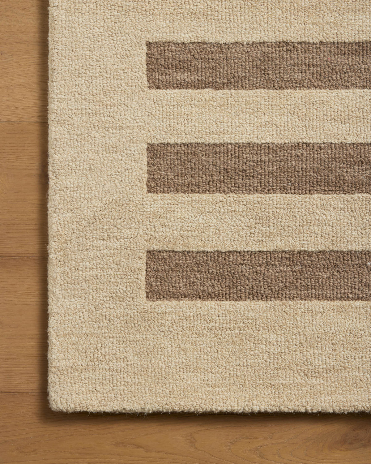 Craven Oatmeal/Bark Rug – detail