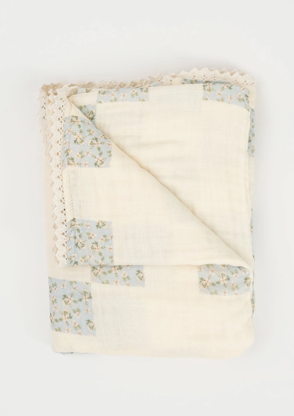 Camille Layered Muslin Coverlet