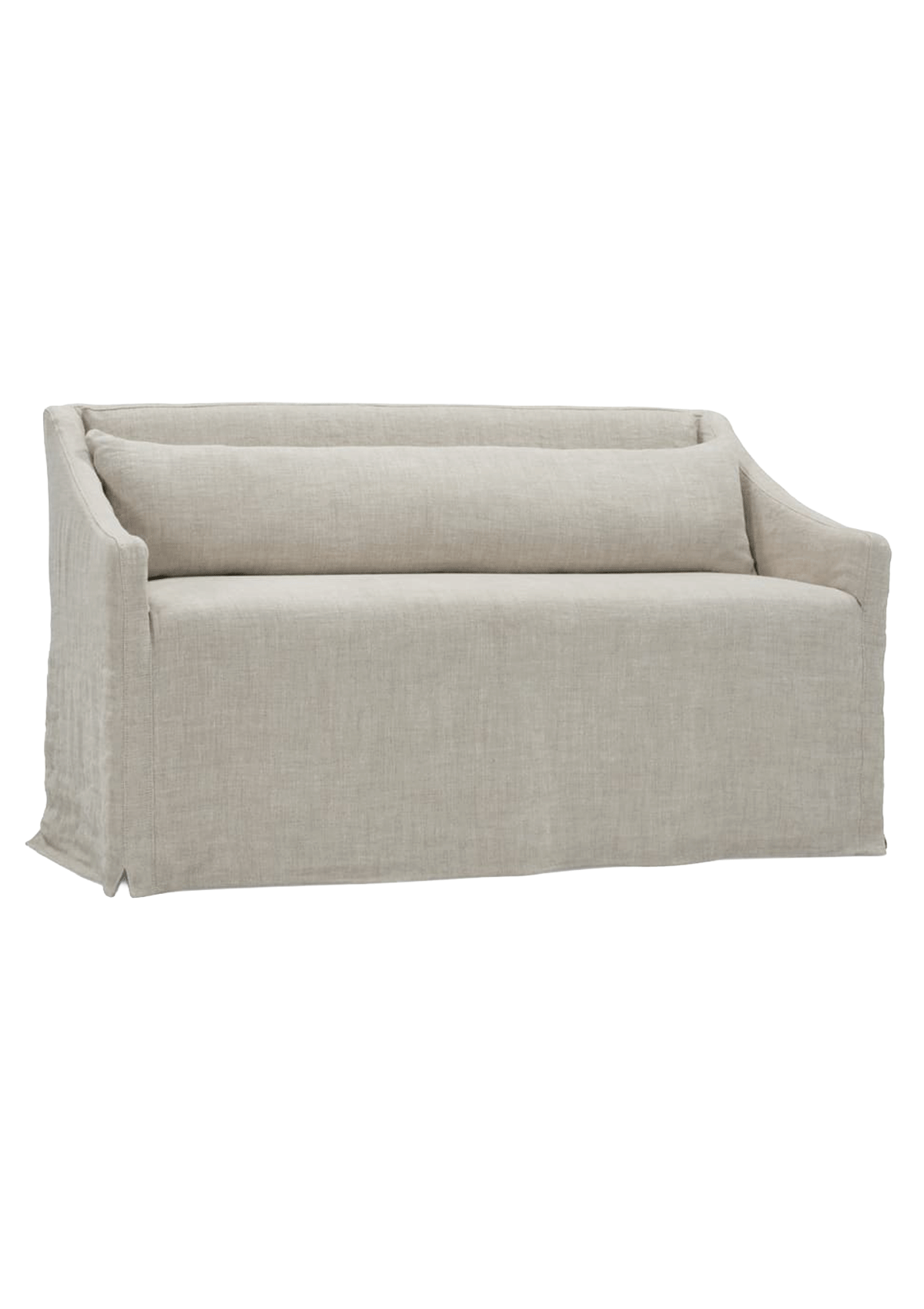 Cedric Slipcovered Banquette