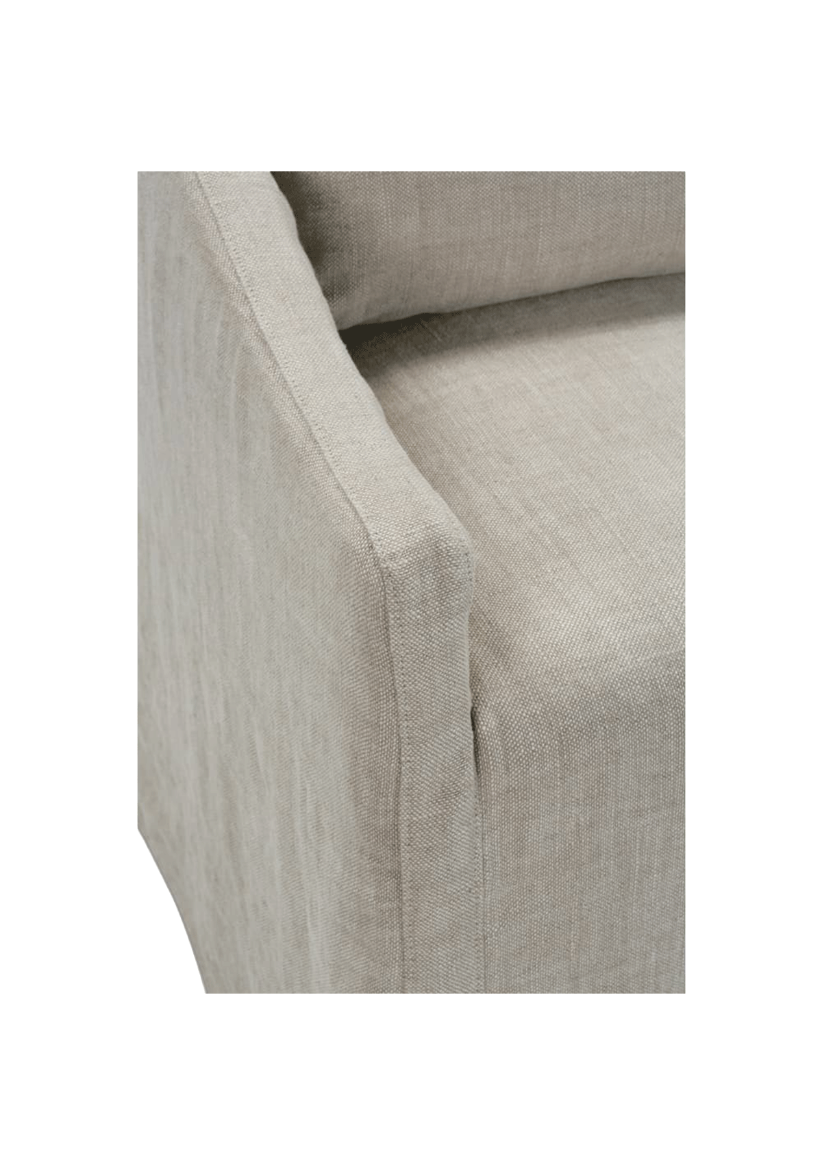 Cedric Slipcovered Banquette
