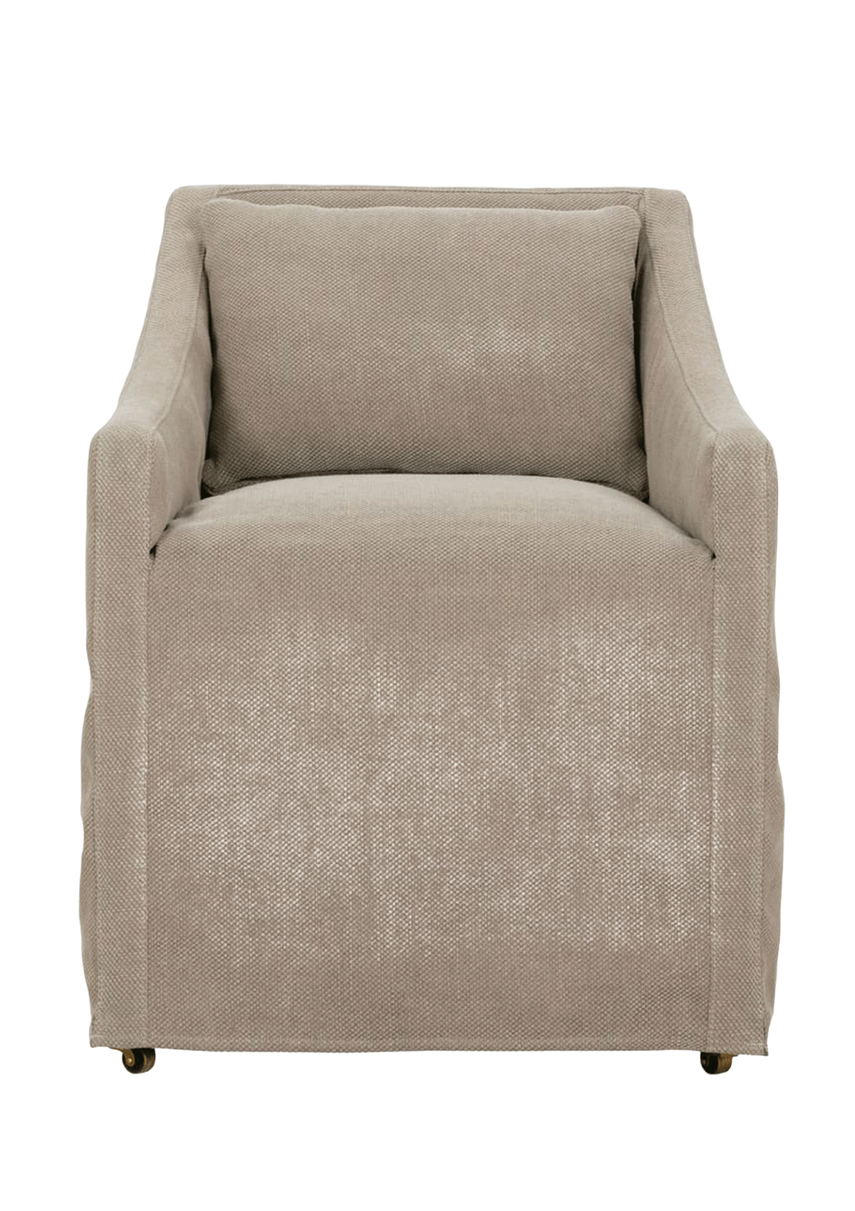 Cedric Slipcovered Dining Arm Chair