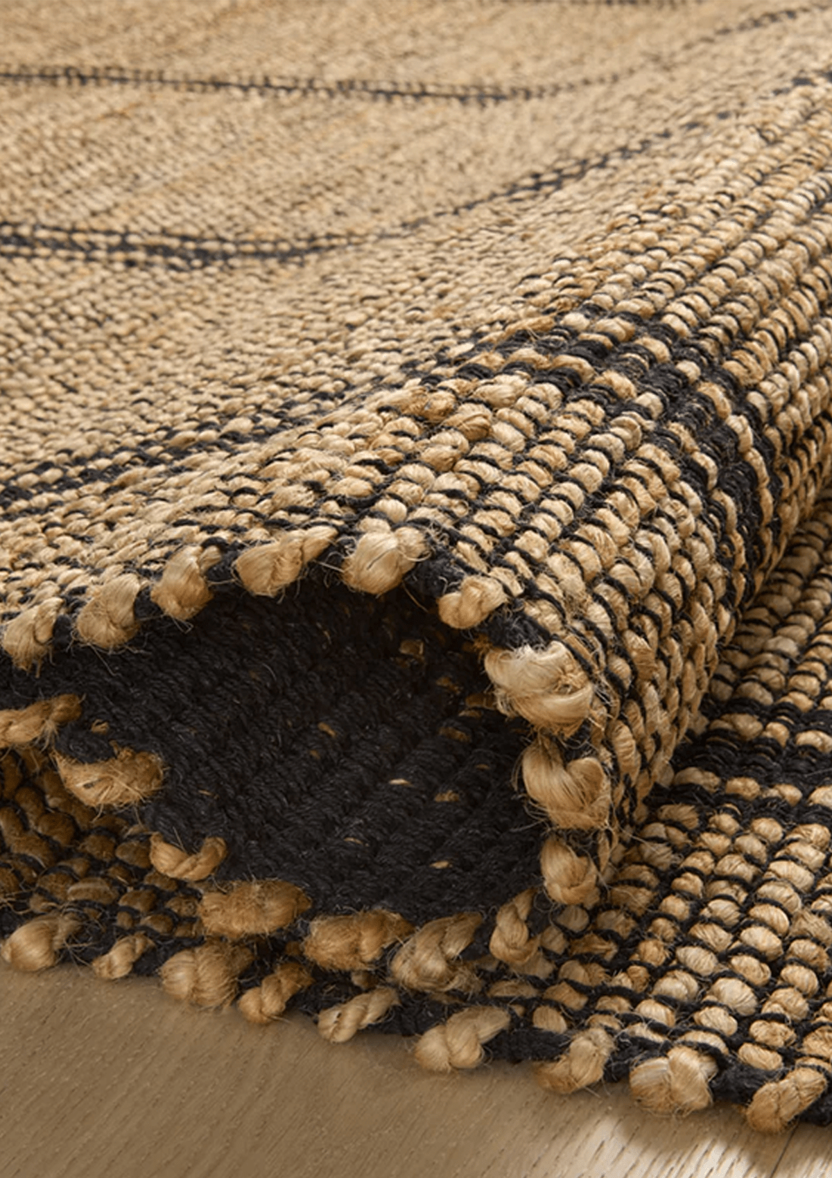 Colton Natural/Black Rug