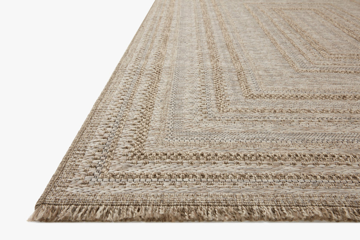 Dawn 01 Natural Rug – corner detail