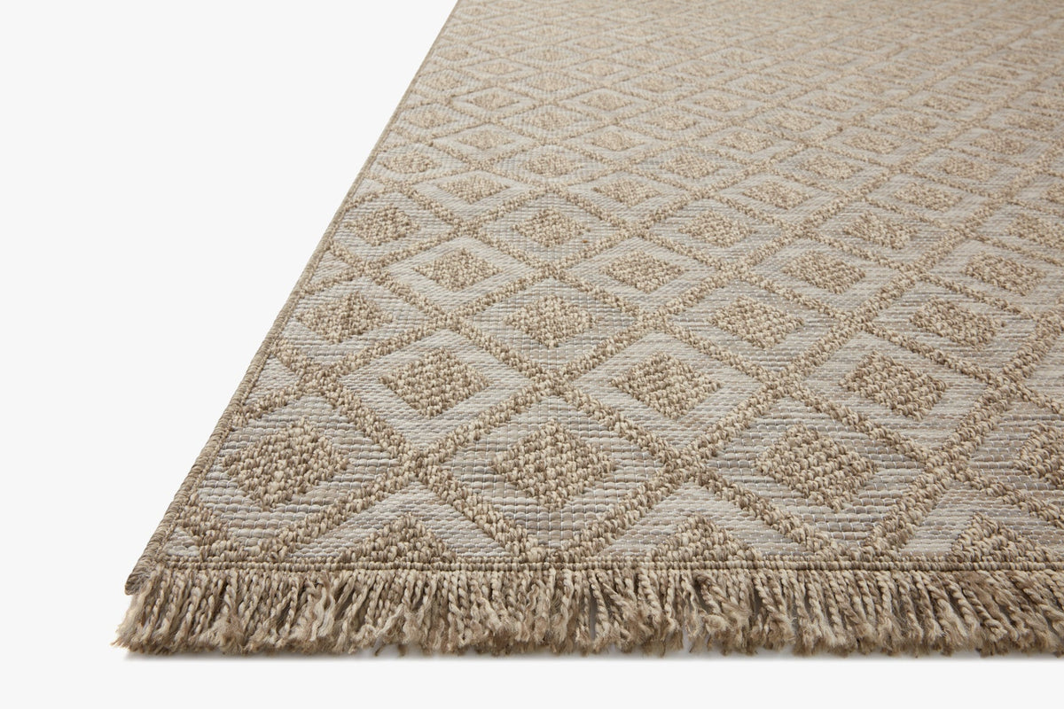 Dawn 07 Natural Rug – corner detail