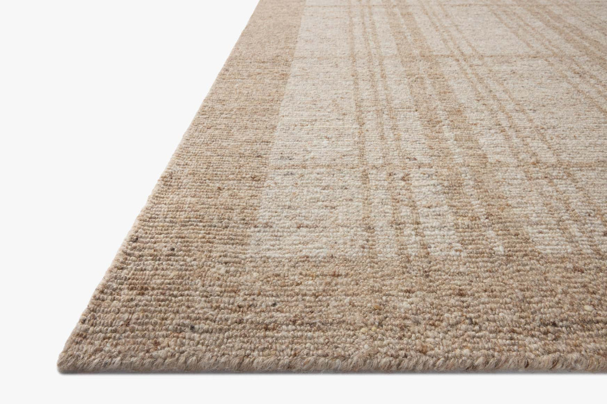 Declan Natural Rug – corner detail